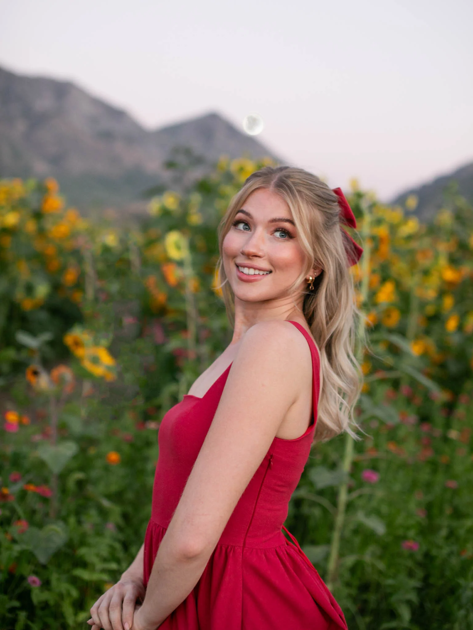 Journey dress in Poppy Red - XNAUWBI