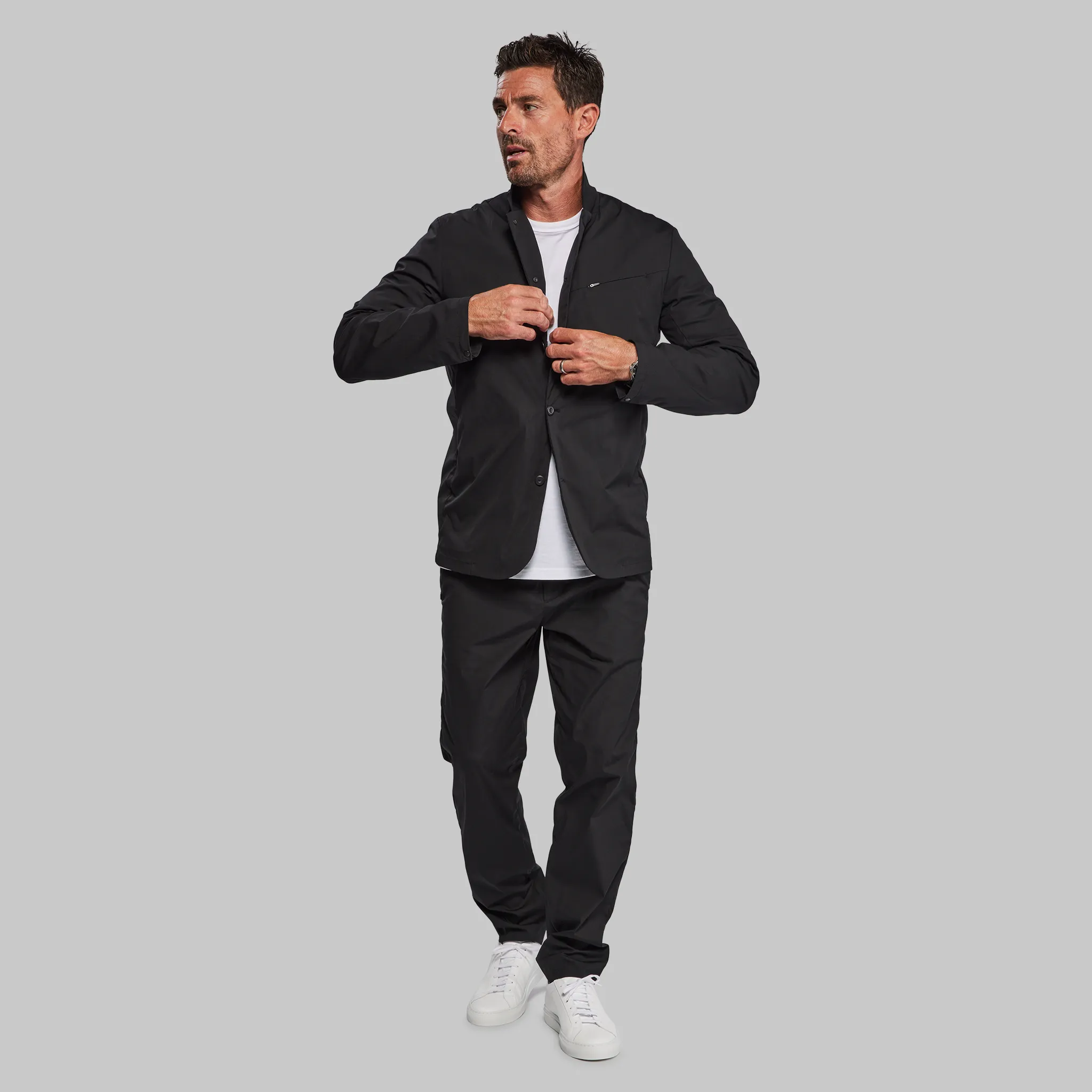 Planet Earth Suit Jacket. Black edition - XNAUWBI