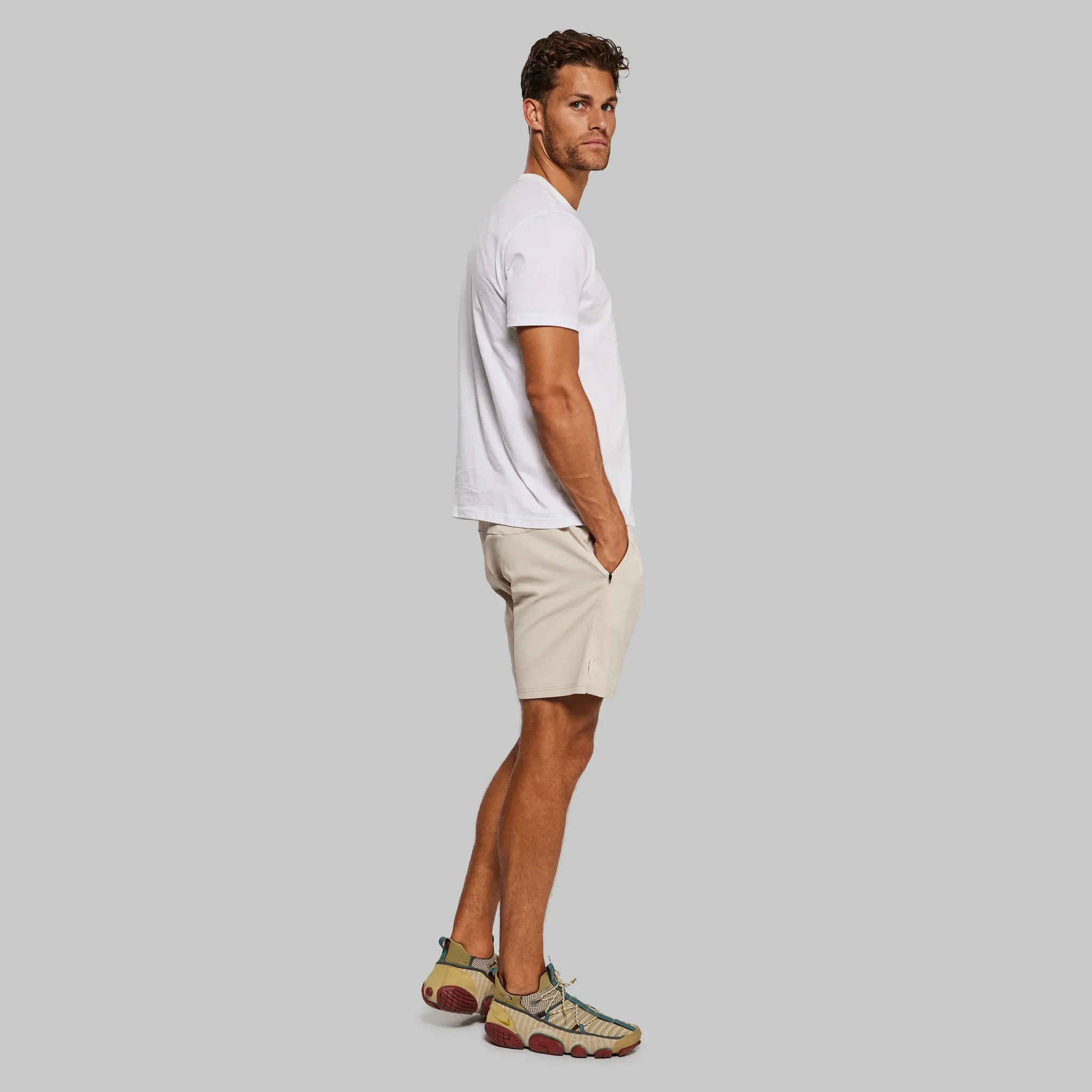 Planet Earth Ultralight Shorts. Stone edition - XNAUWBI