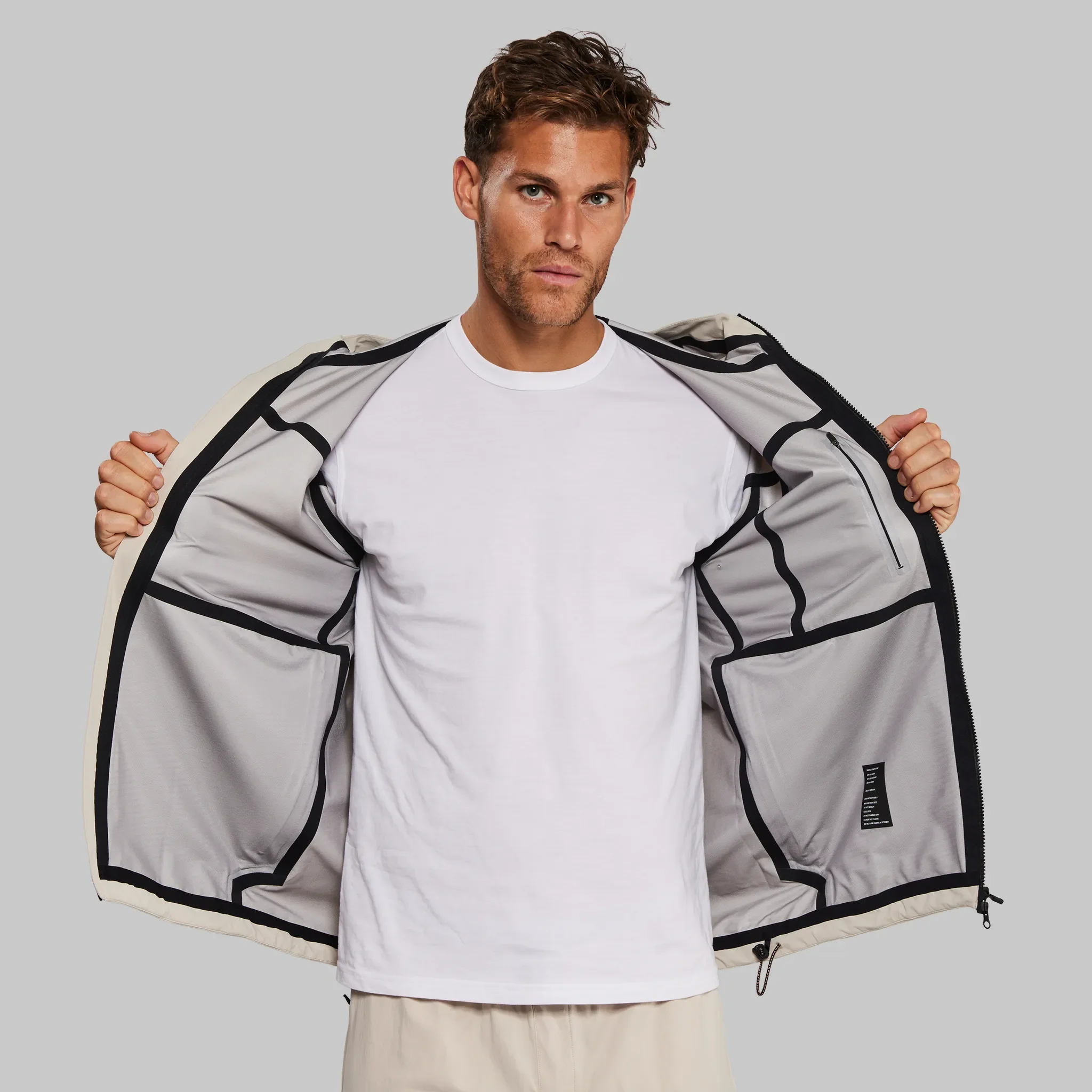 Planet Earth Ultralight Shell. Stone edition - XNAUWBI
