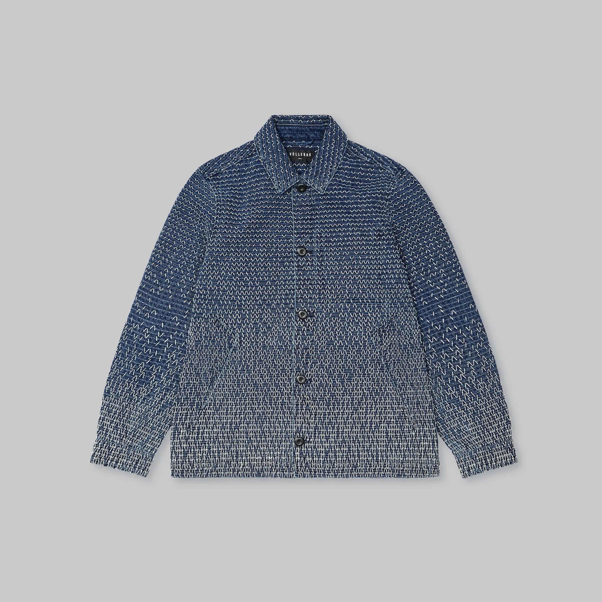 Sashiko Chore Jacket. Blue edition - XNAUWBI