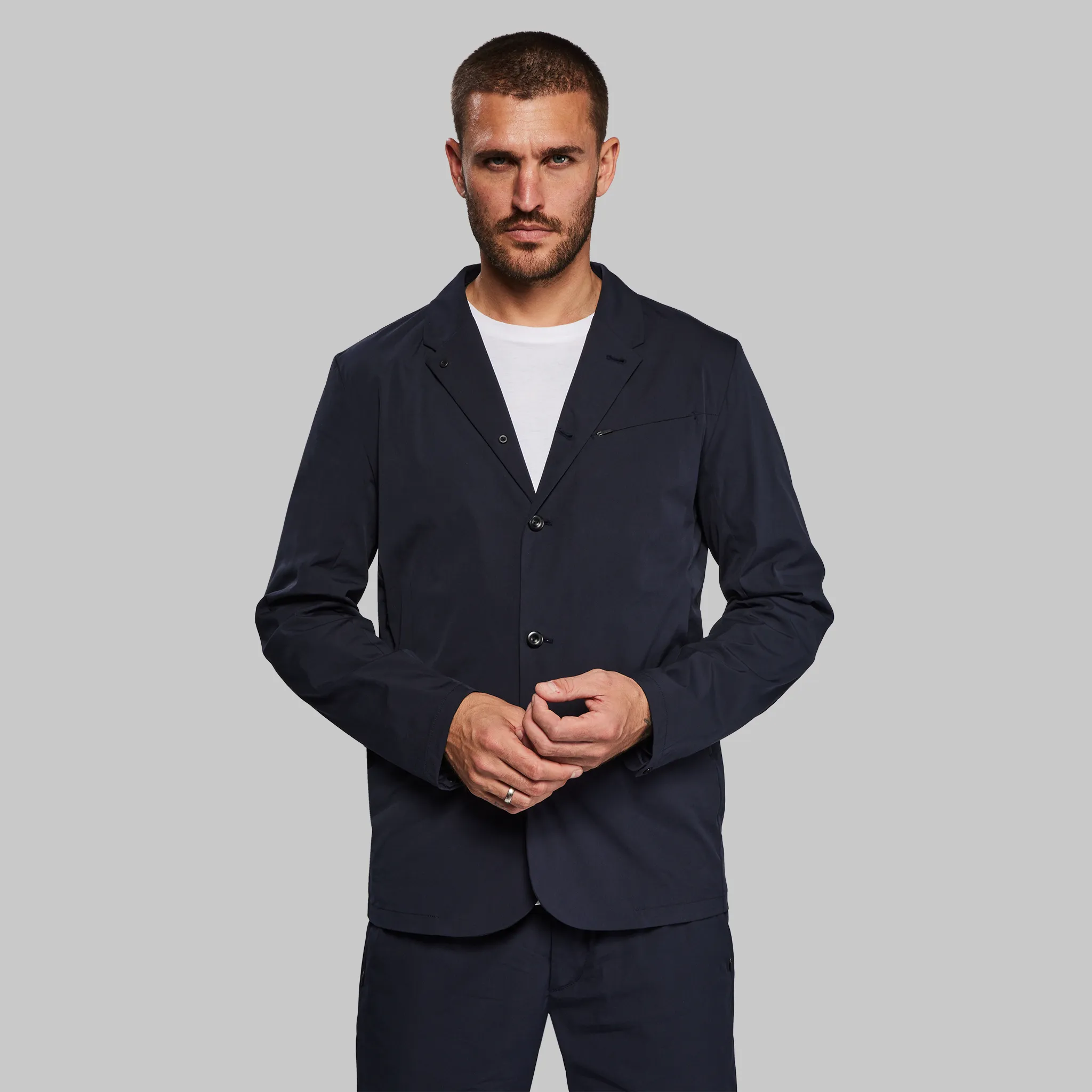 Planet Earth Suit Jacket. Navy edition - XNAUWBI
