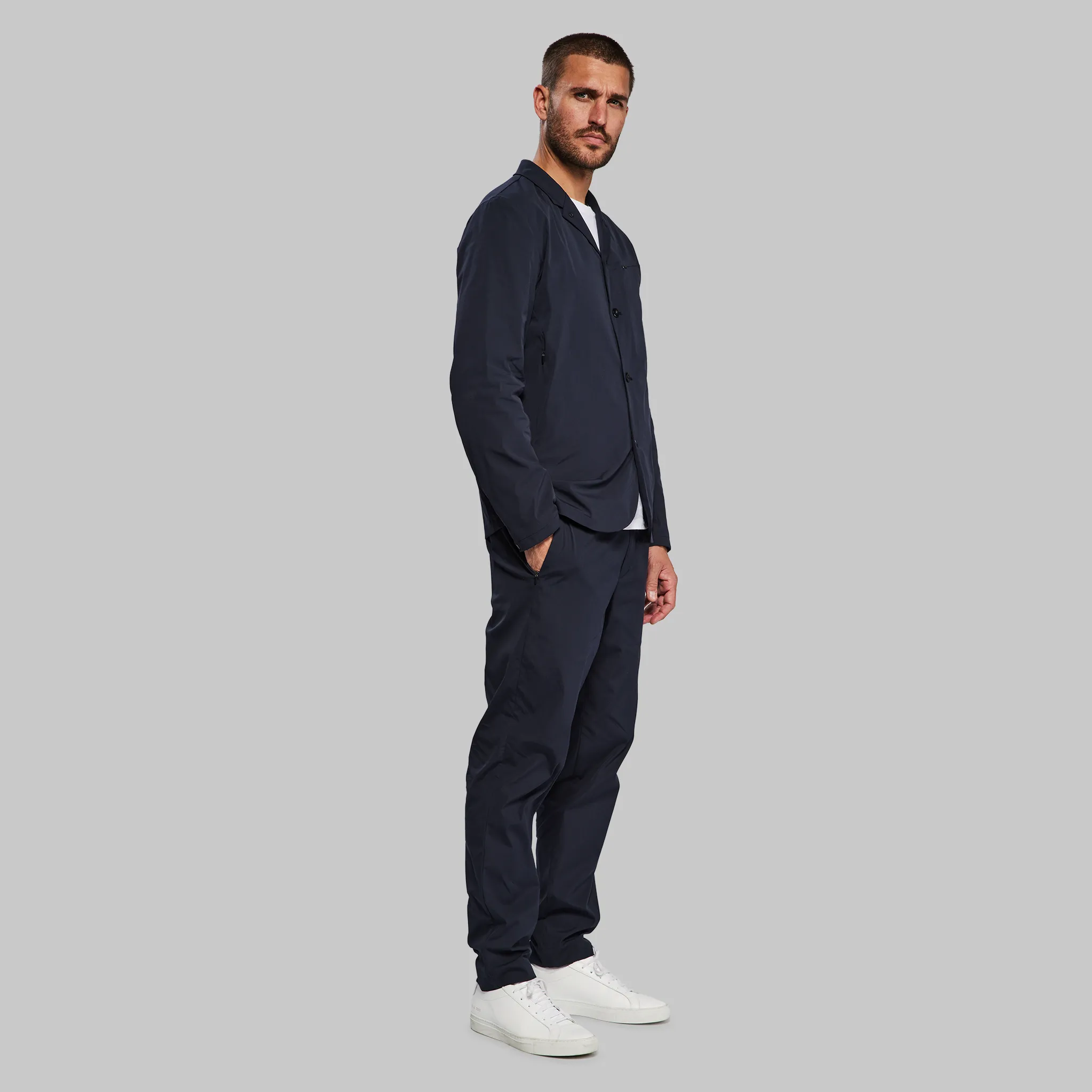 Planet Earth Suit Pants. Navy edition - XNAUWBI