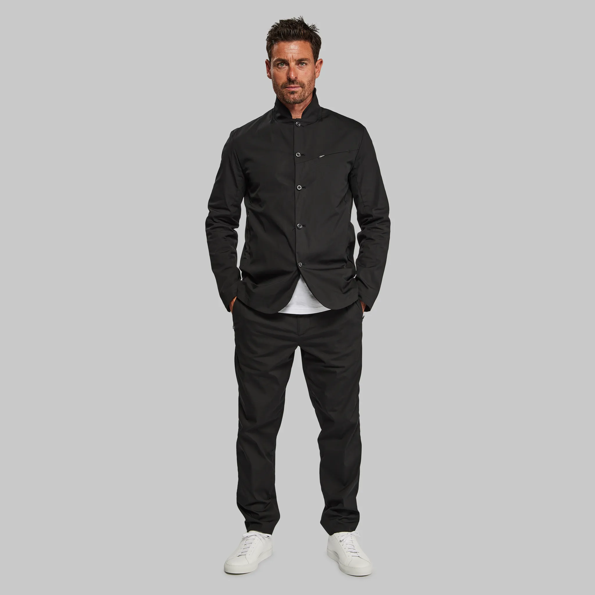 Planet Earth Suit Jacket. Black edition - XNAUWBI
