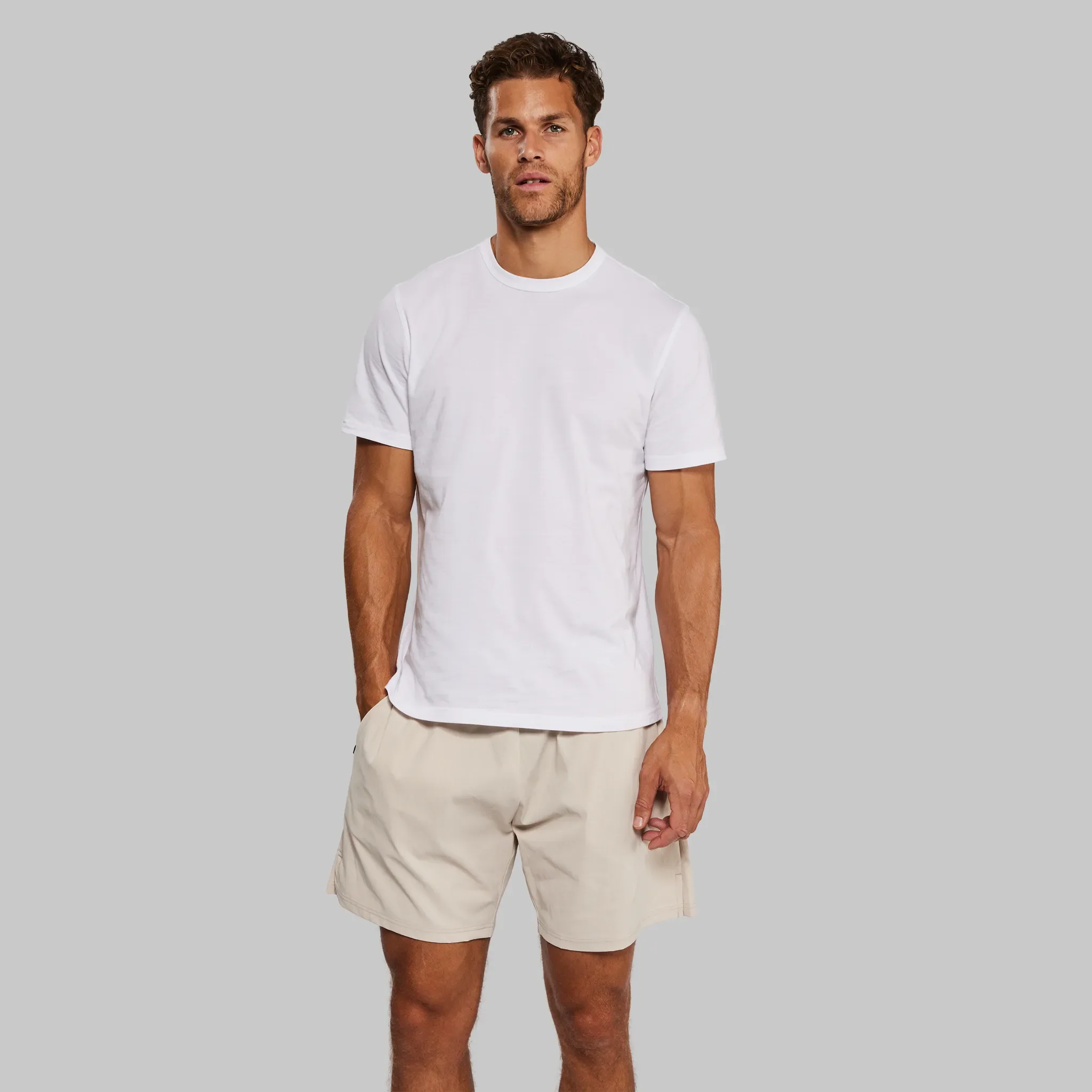 Planet Earth Ultralight Shorts. Stone edition - XNAUWBI
