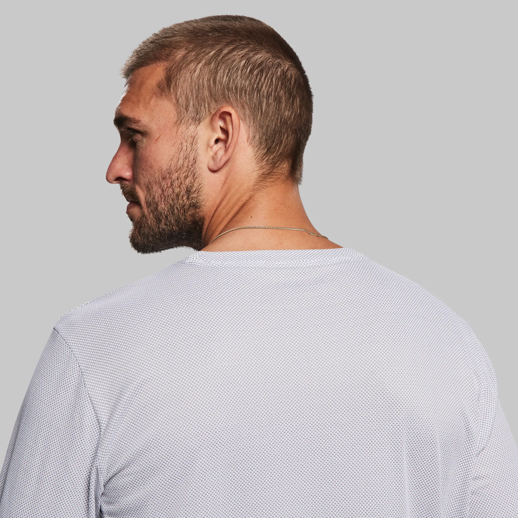 Graphene T Shirt. Long Sleeve White edition - XNAUWBI