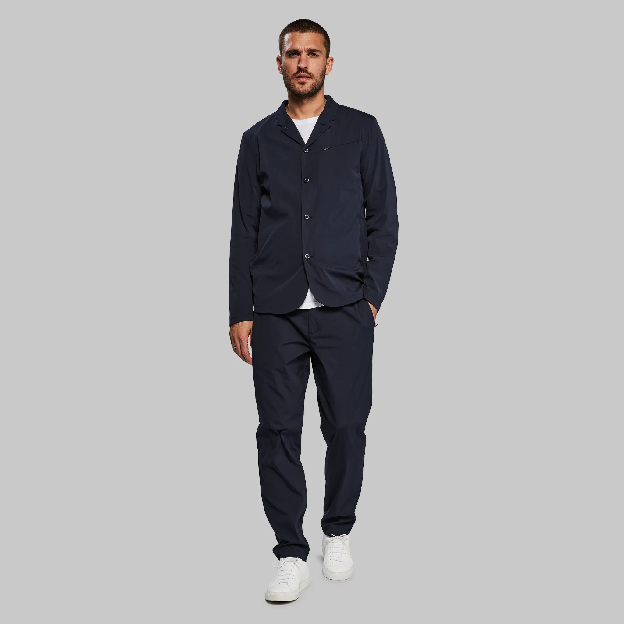 Planet Earth Suit Pants. Navy edition - XNAUWBI