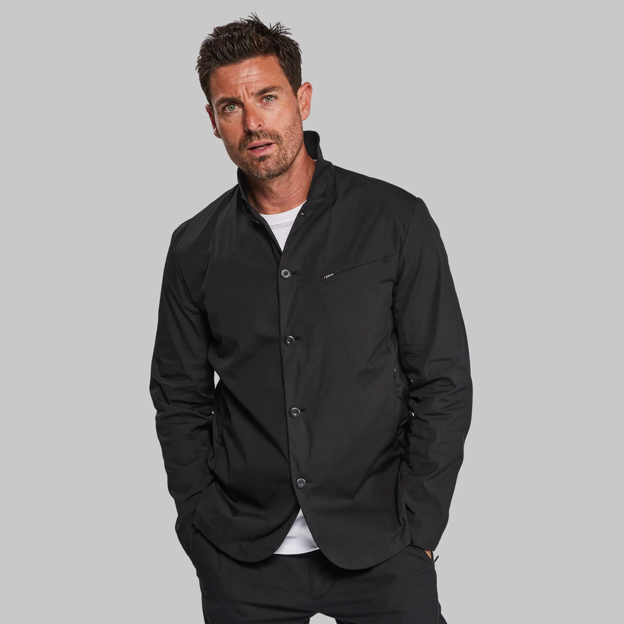 Planet Earth Suit Jacket. Black edition - XNAUWBI