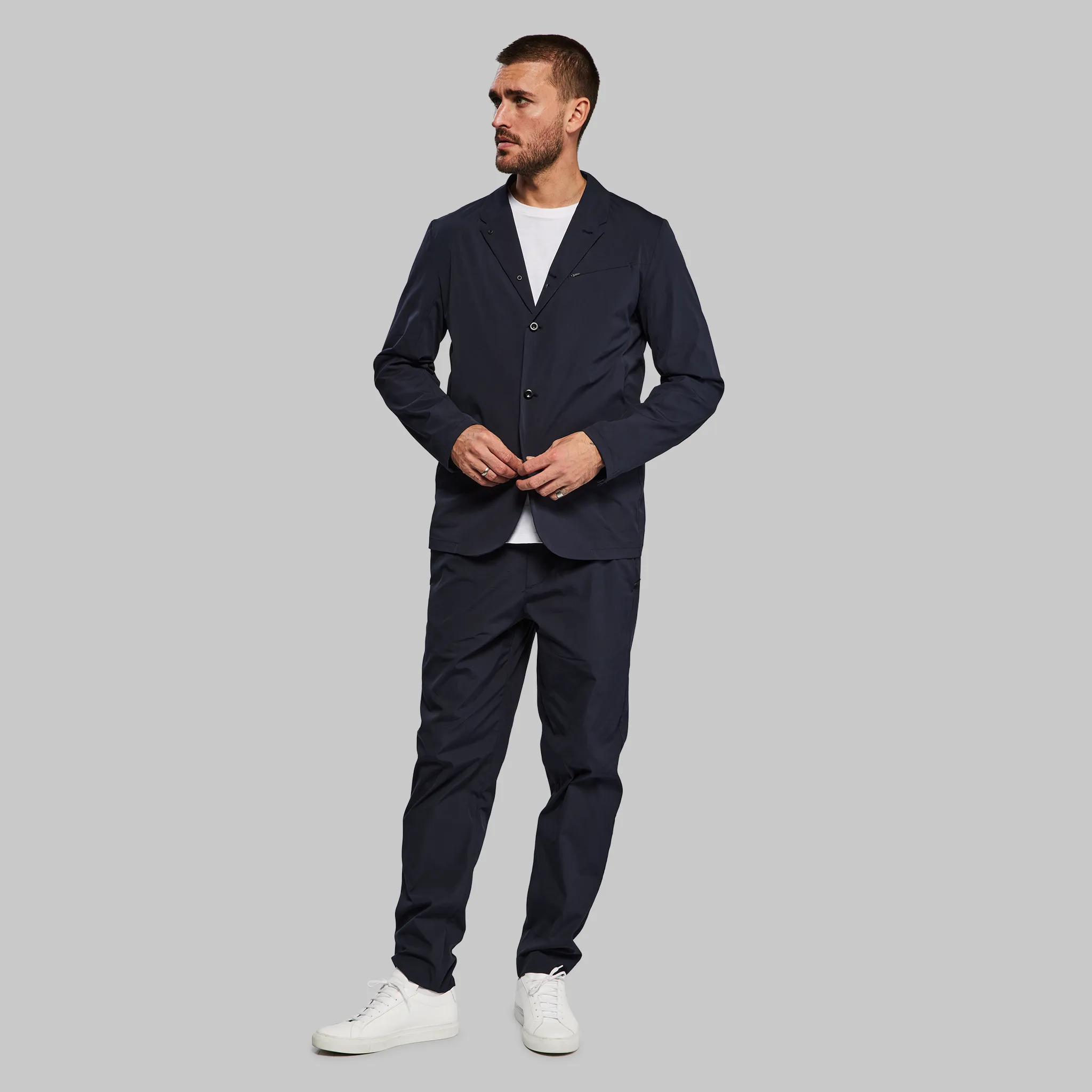 Planet Earth Suit Pants. Navy edition - XNAUWBI