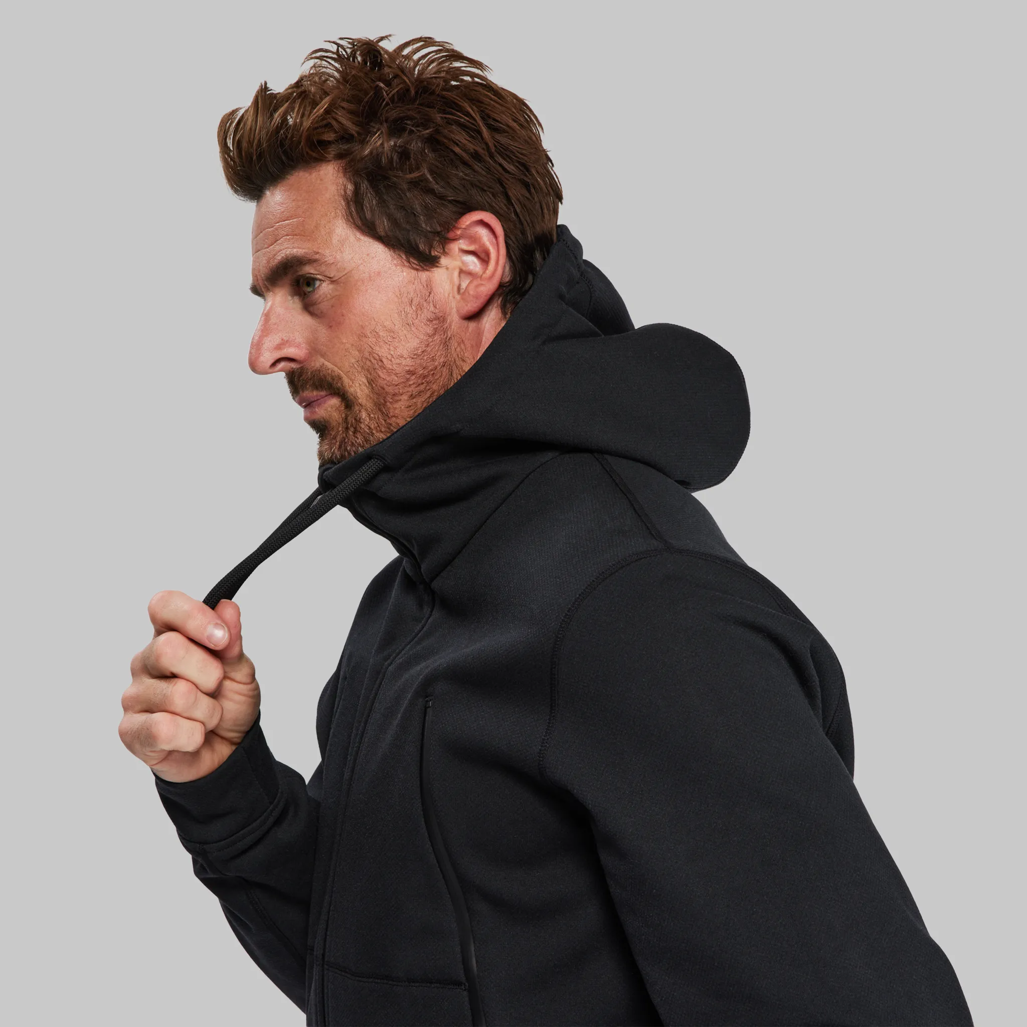 100 Year Zip Through Hoodie. Black edition - XNAUWBI