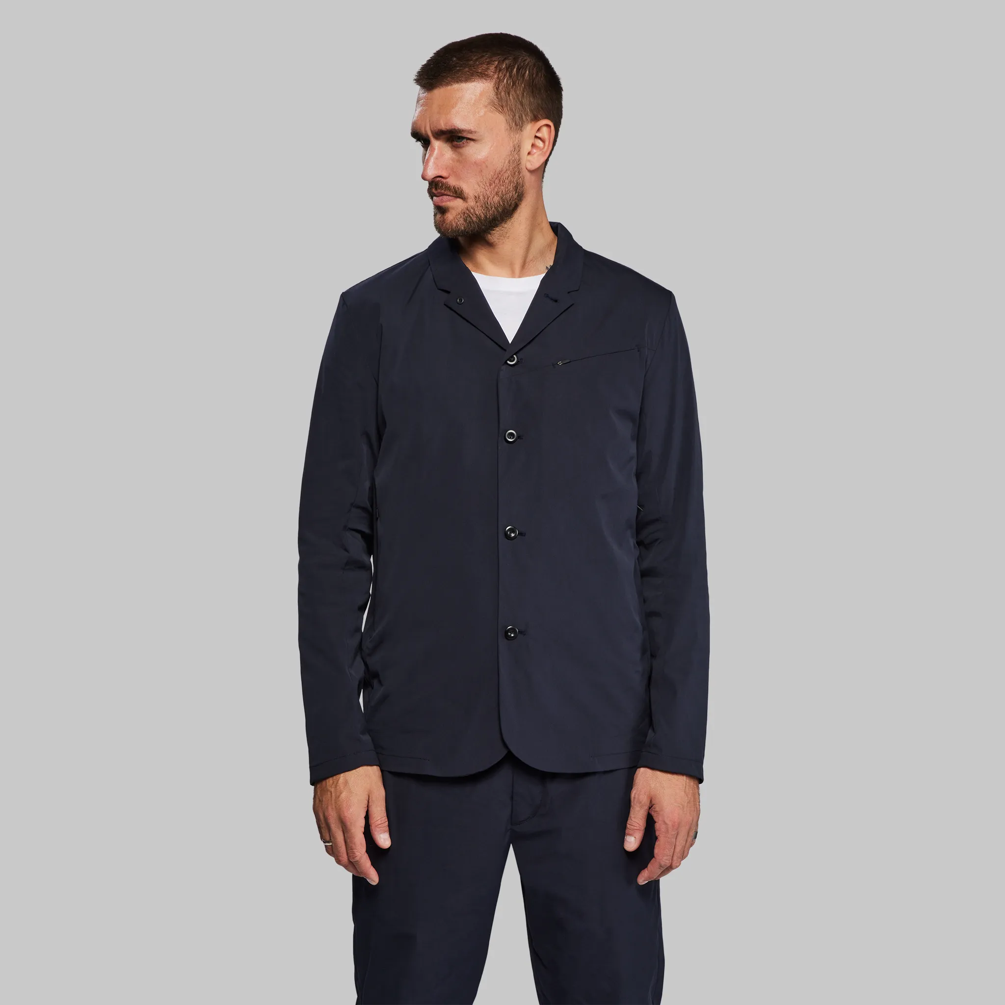 Planet Earth Suit Jacket. Navy edition - XNAUWBI