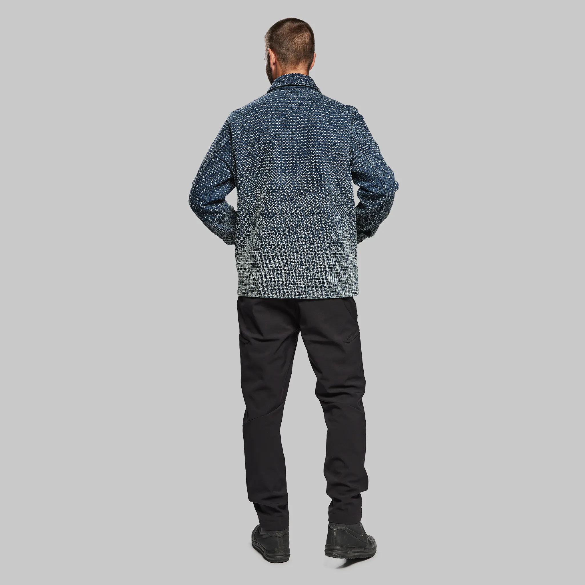 Sashiko Chore Jacket. Blue edition - XNAUWBI