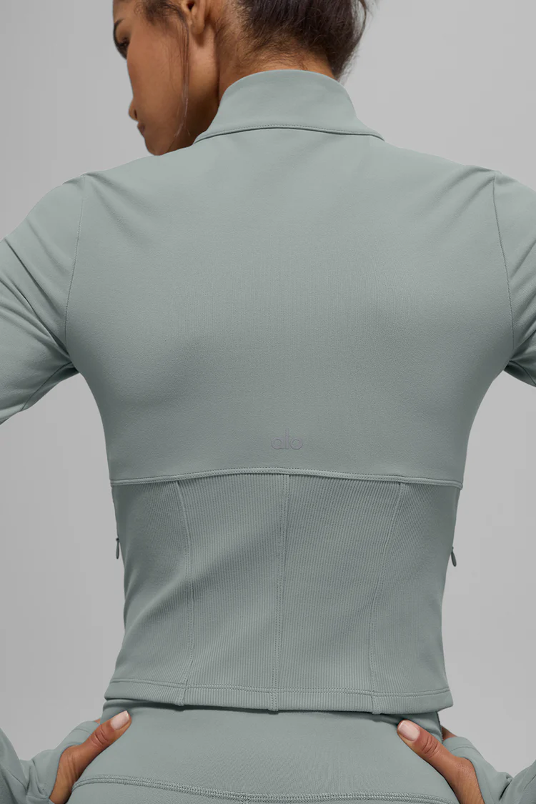 Airbrush Corset Full Zip Jacket - XNAUWBI