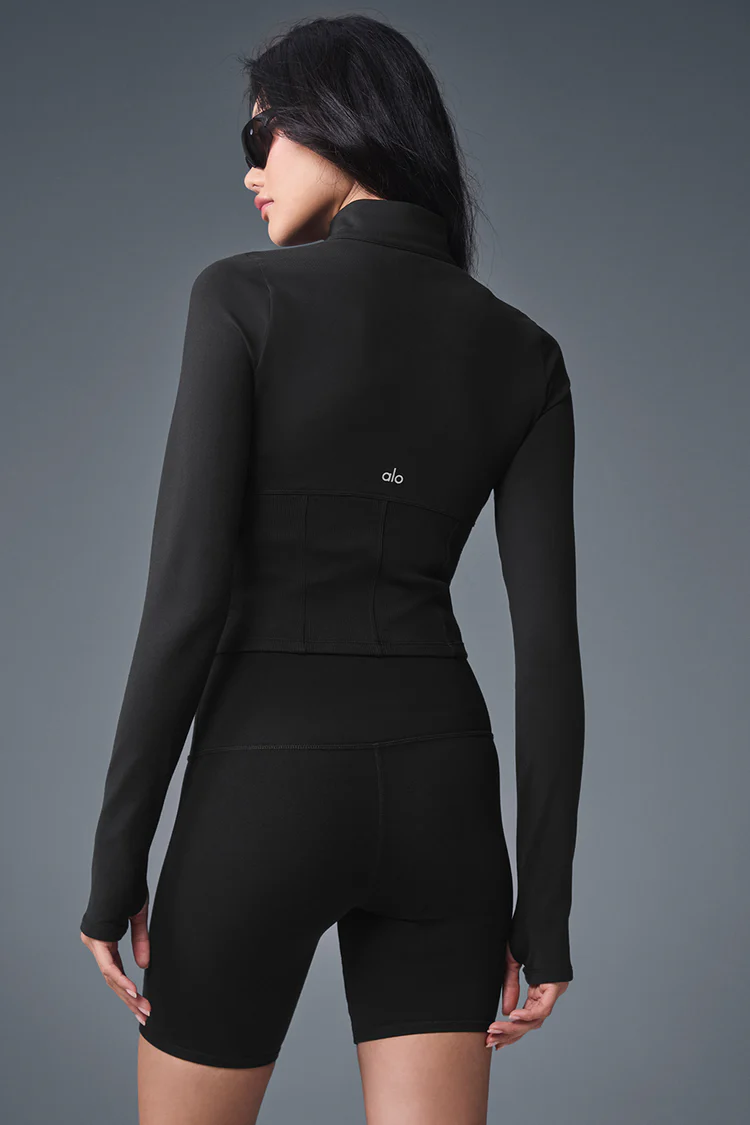 Airbrush Corset Full Zip Jacket - XNAUWBI