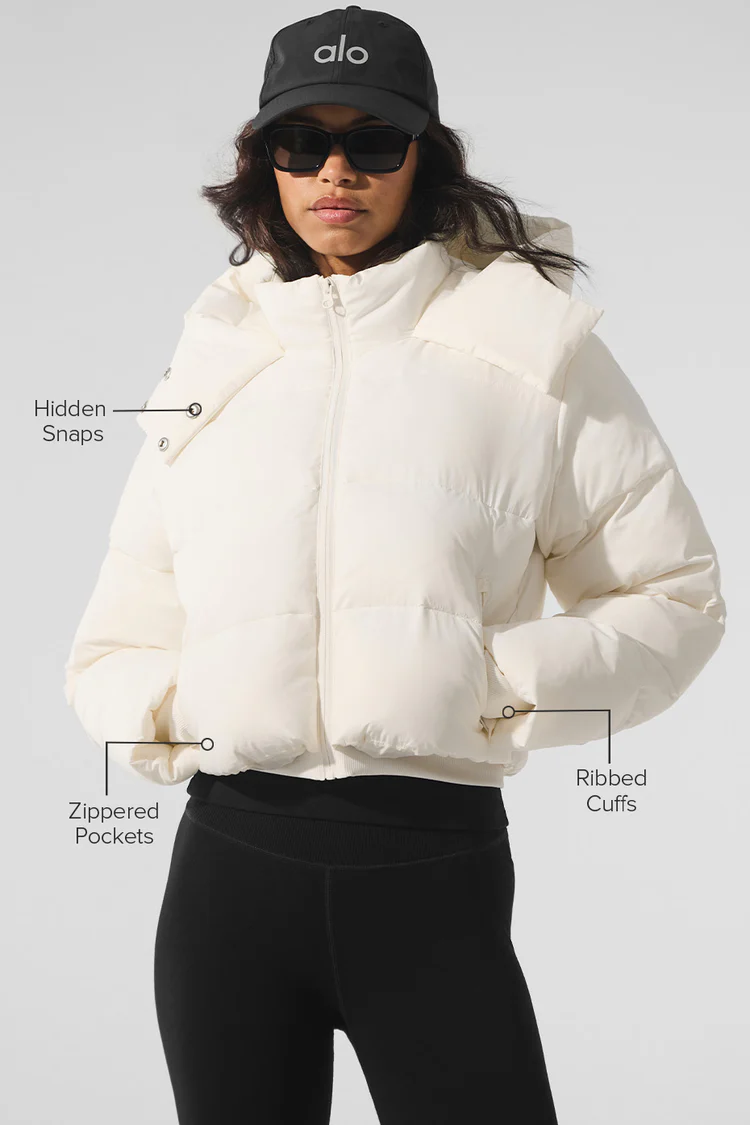 Foxy Puffer Jacket - XNAUWBI