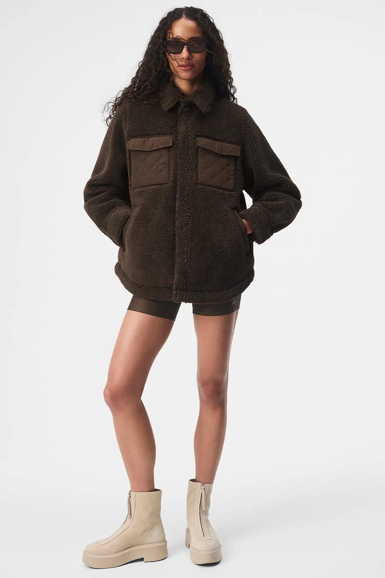 Sherpa Edge Shacket - XNAUWBI