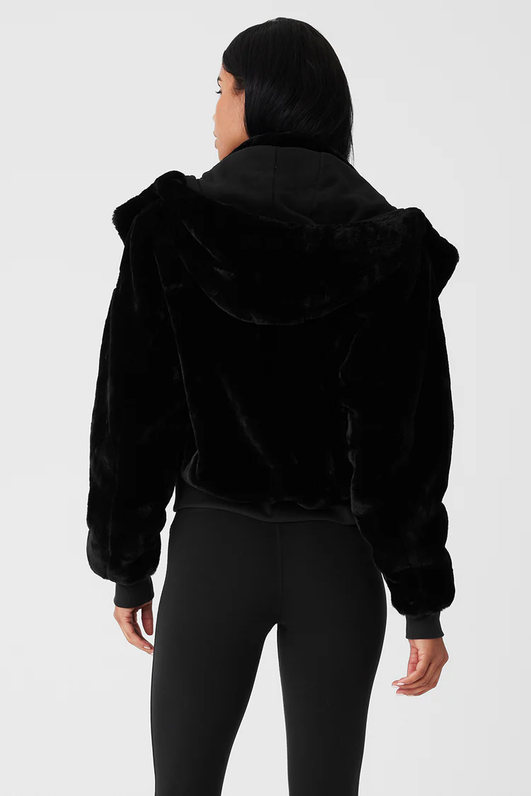 Faux Fur Foxy Jacket - XNAUWBI