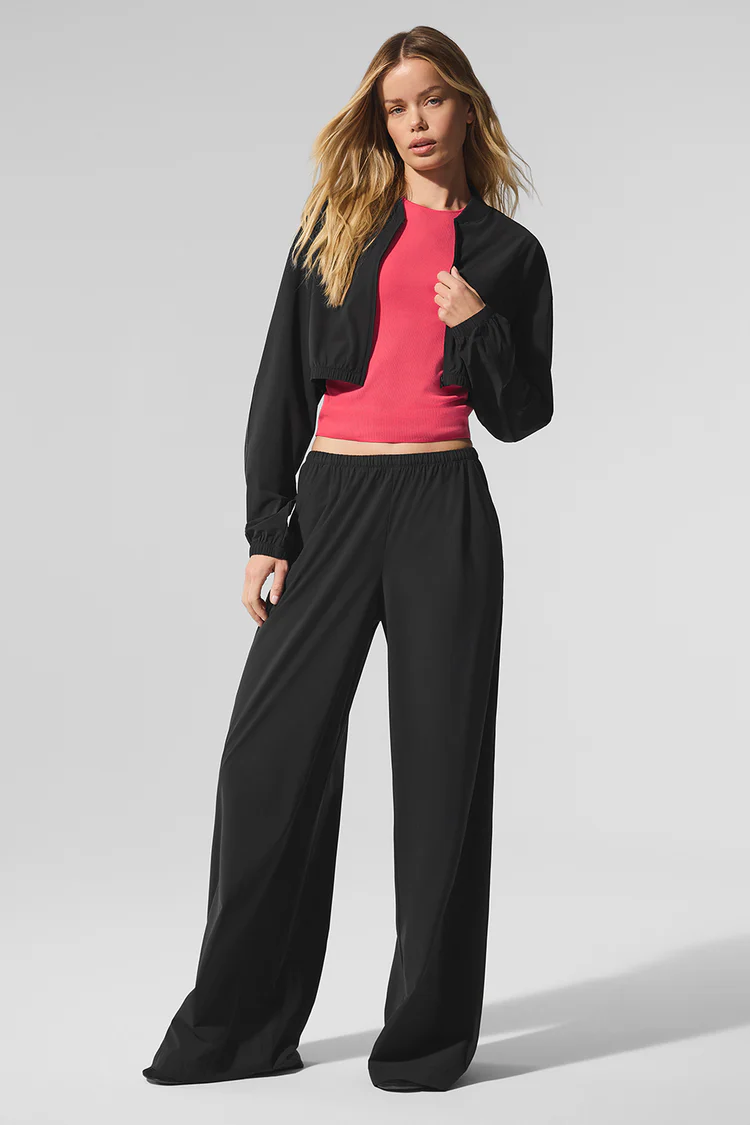 Cropped Breezy Full-Zip Cover Up - XNAUWBI