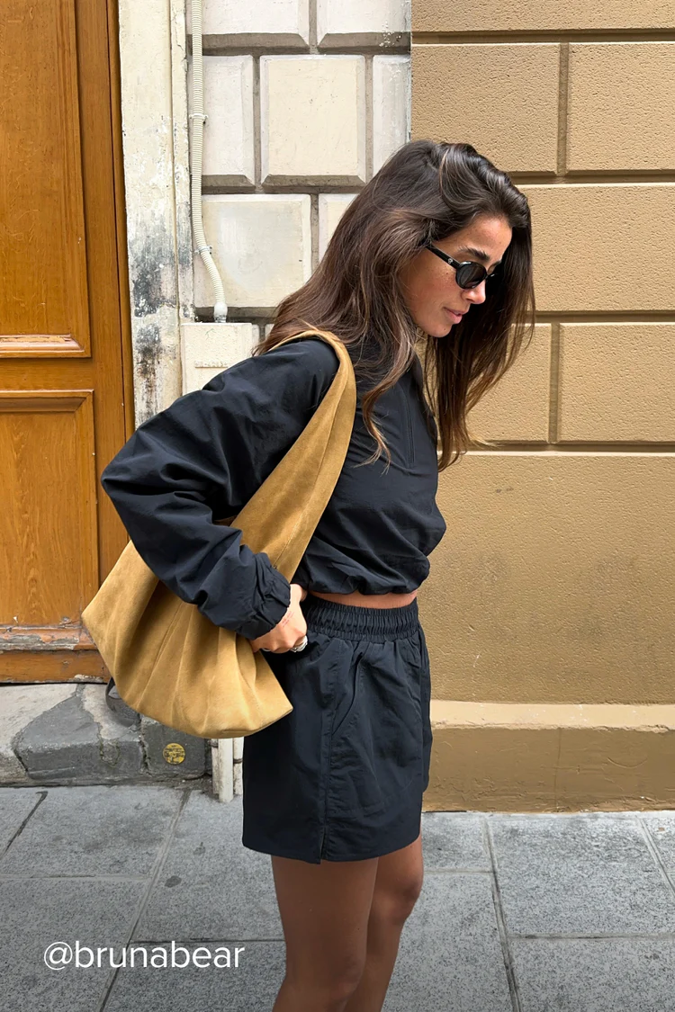 Cropped 1/4 Zip Alumni Pullover - XNAUWBI