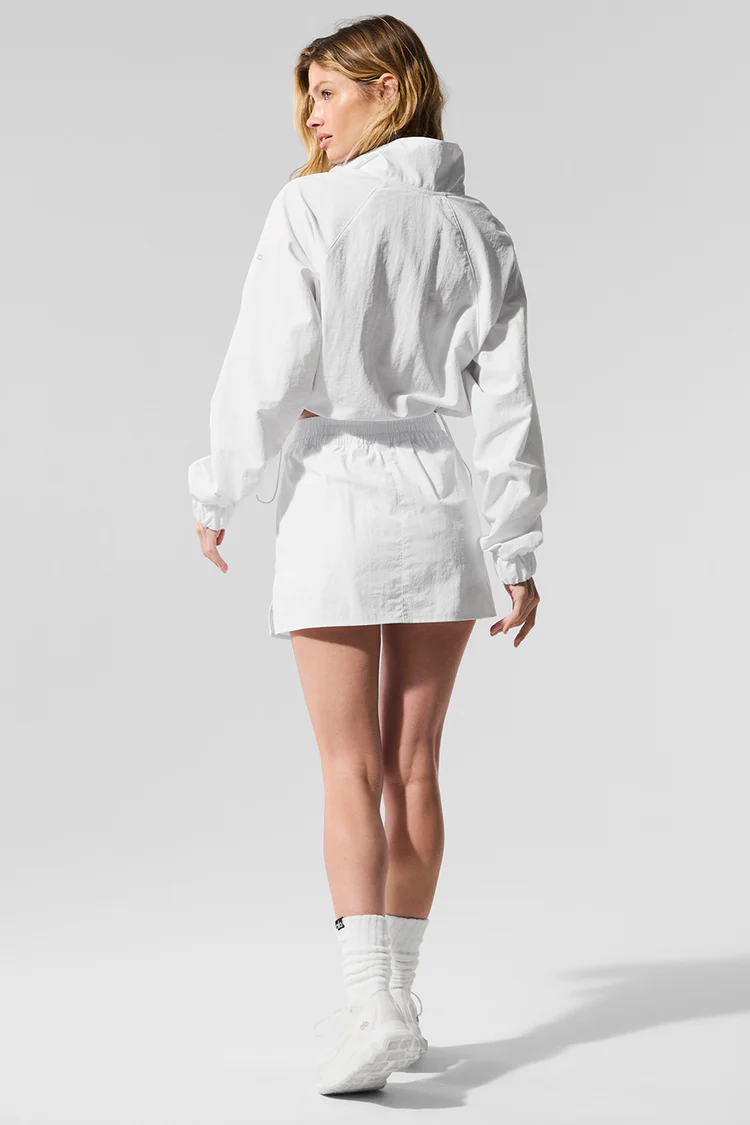 Cropped 1/4 Zip Alumni Pullover - XNAUWBI