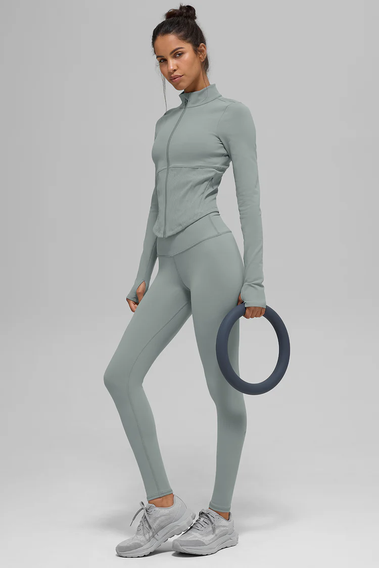 Airbrush Corset Full Zip Jacket - XNAUWBI