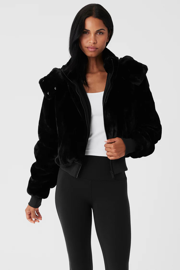 Faux Fur Foxy Jacket - XNAUWBI