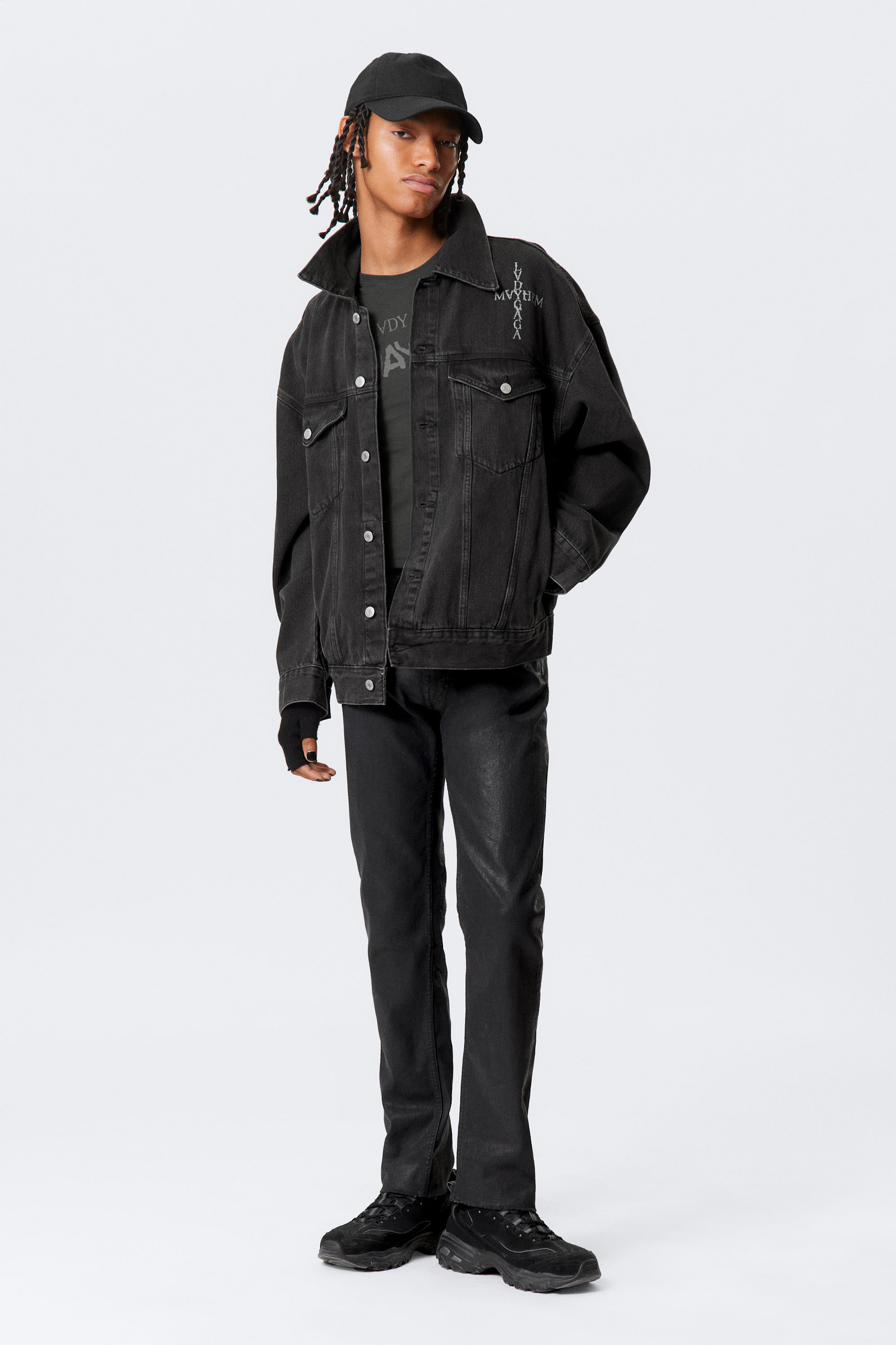 LADY GAGA DENIM JACKET - XNAUWBI