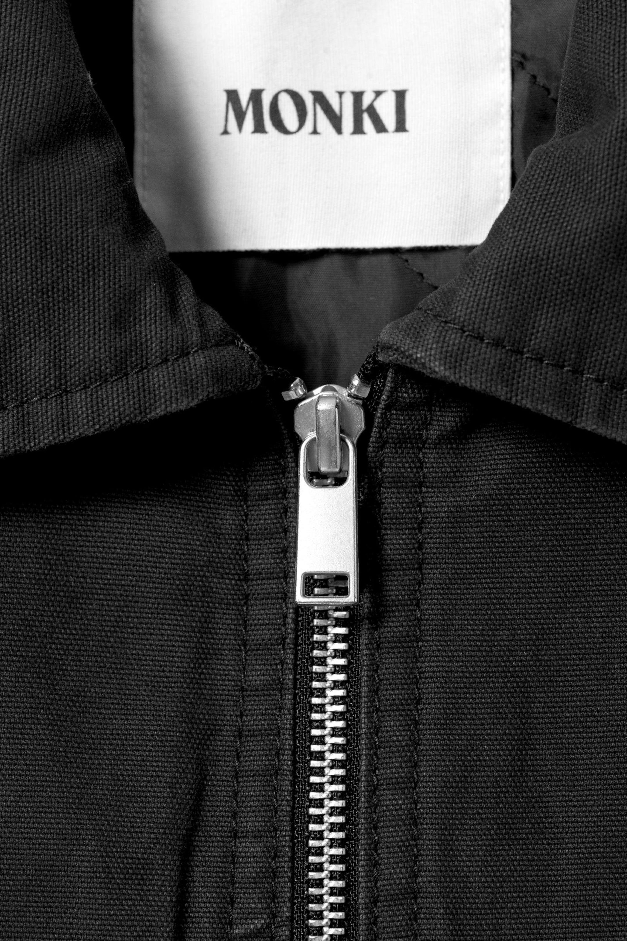 LIGHTLY PADDED CANVAS ZIP VEST - XNAUWBI