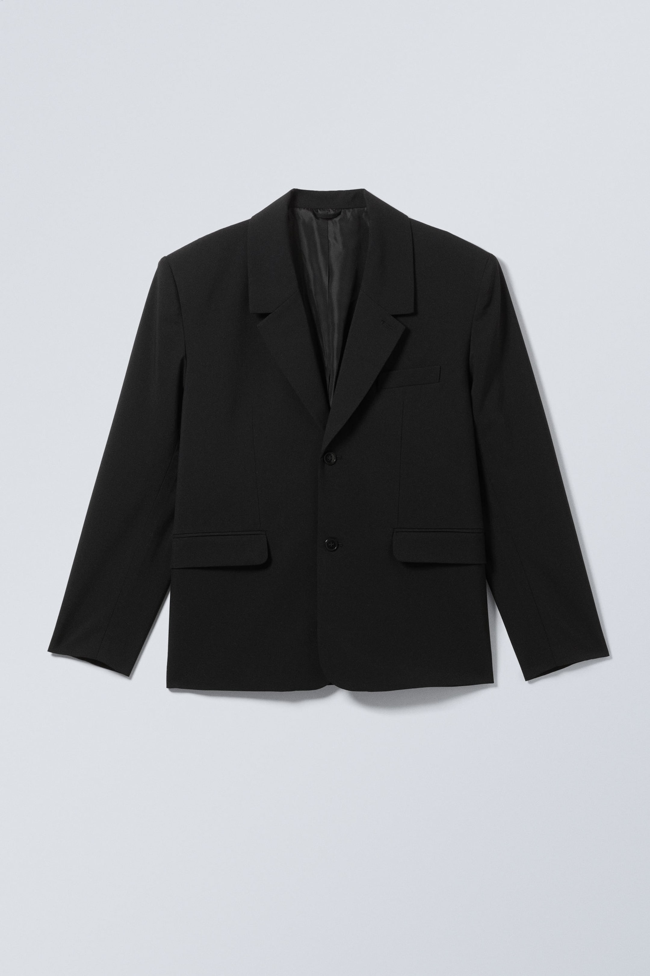 SINGLE-BREASTED RELAXED TAILORED BLAZER - XNAUWBI