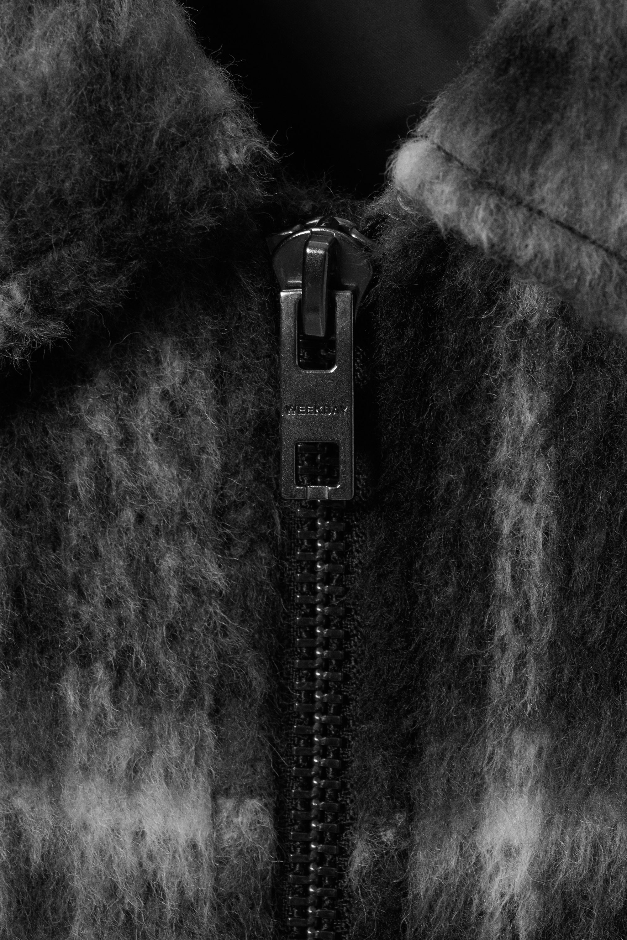 RELAXED WOOL-BLEND ZIP JACKET - XNAUWBI