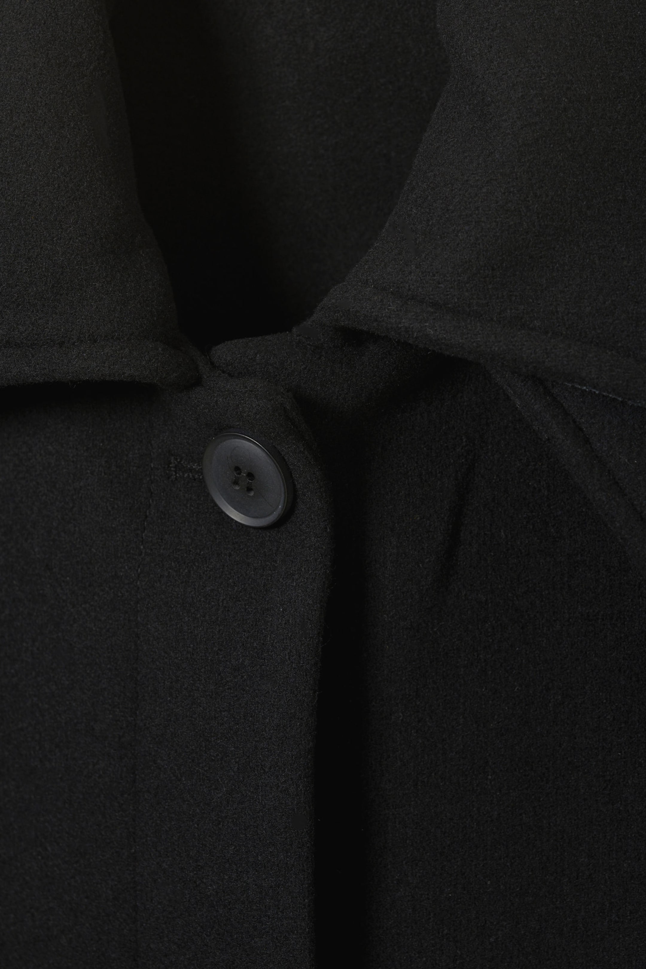 LONG OVERSIZED WOOL-BLEND COAT - XNAUWBI