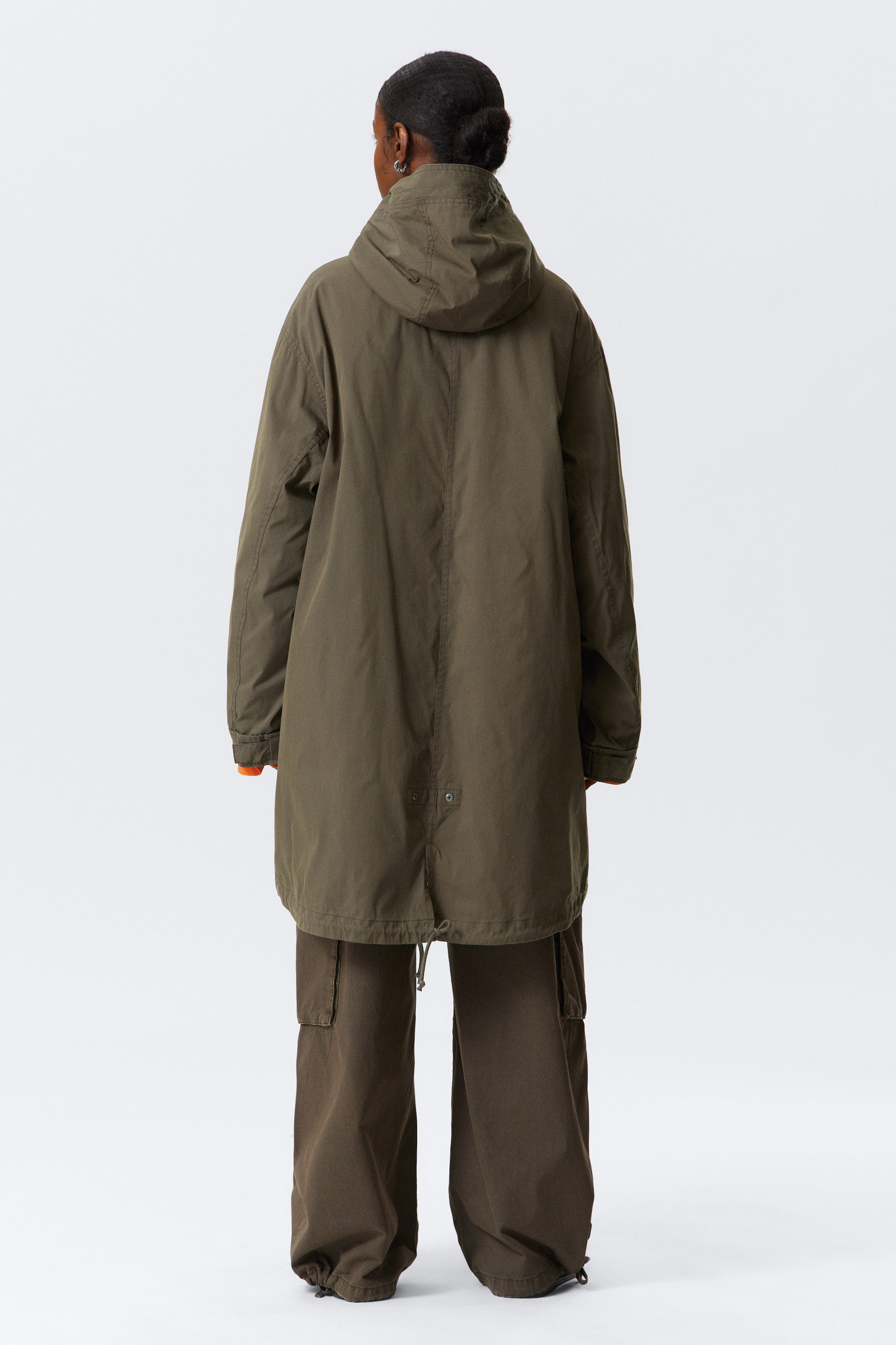 OVERSIZED PARKA WITH DETACHABLE LINING - XNAUWBI