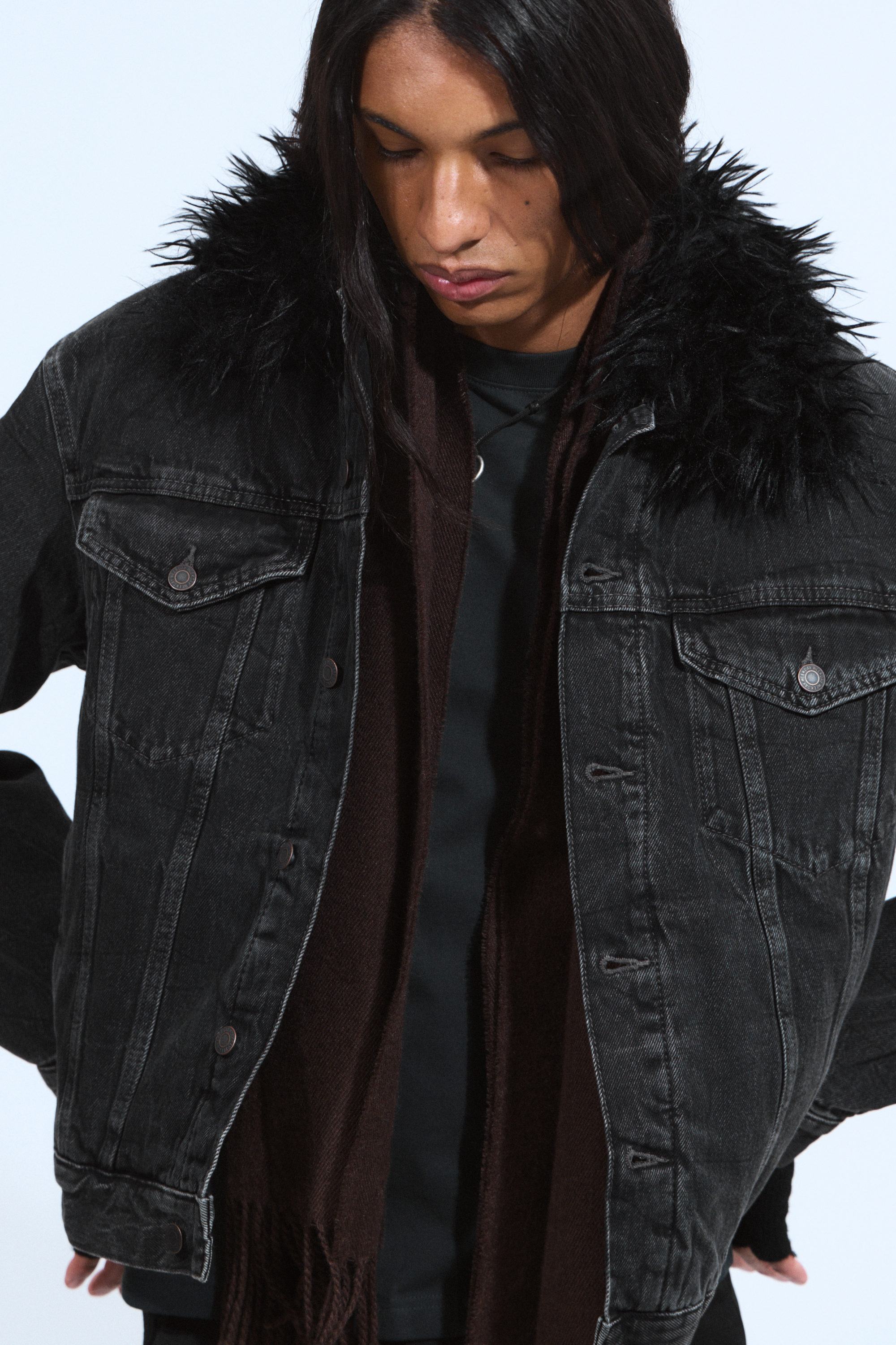 PADDED DENIM JACKET - XNAUWBI