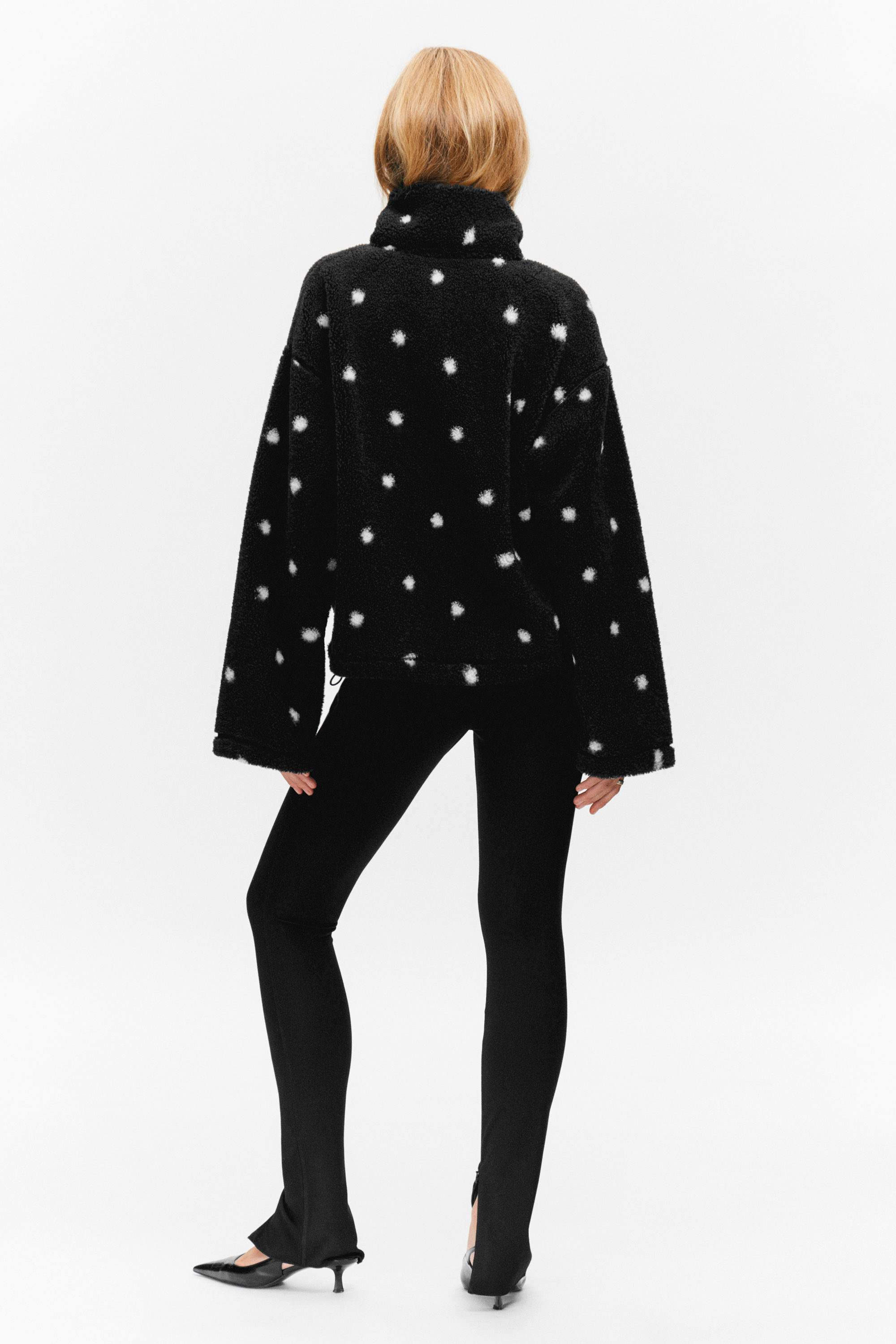 PILE FLEECE ZIP JACKET - XNAUWBI