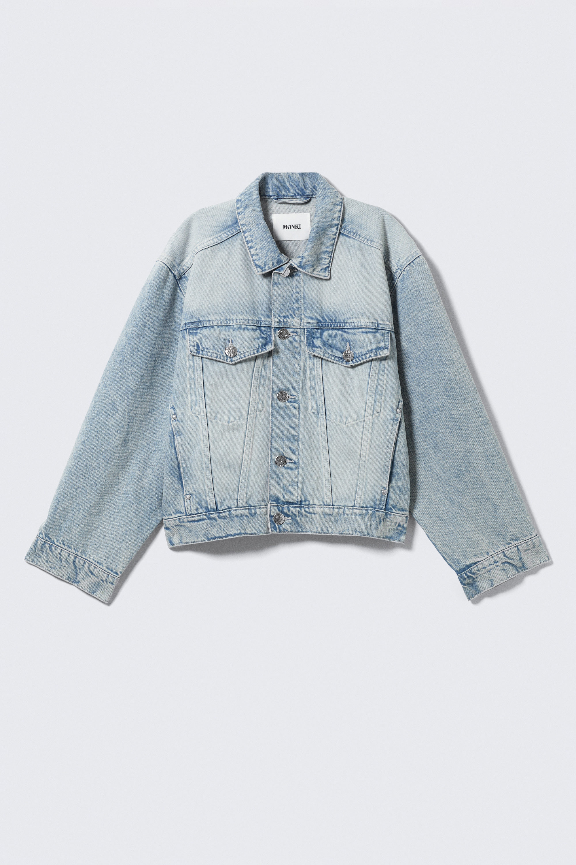 OVERSIZED STRUCTURED DENIM JACKET - XNAUWBI