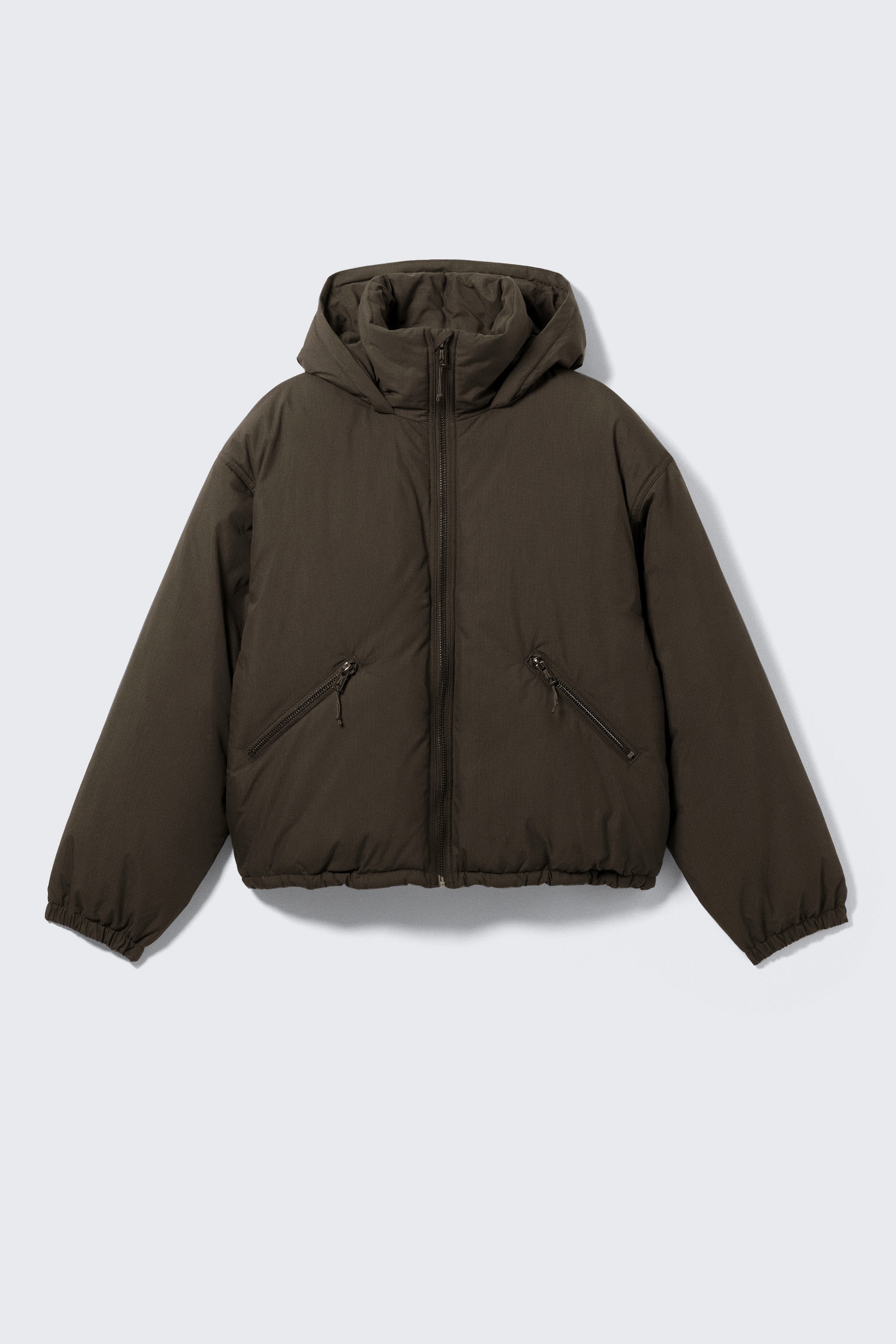 PADDED HOODED PUFFER JACKET - XNAUWBI