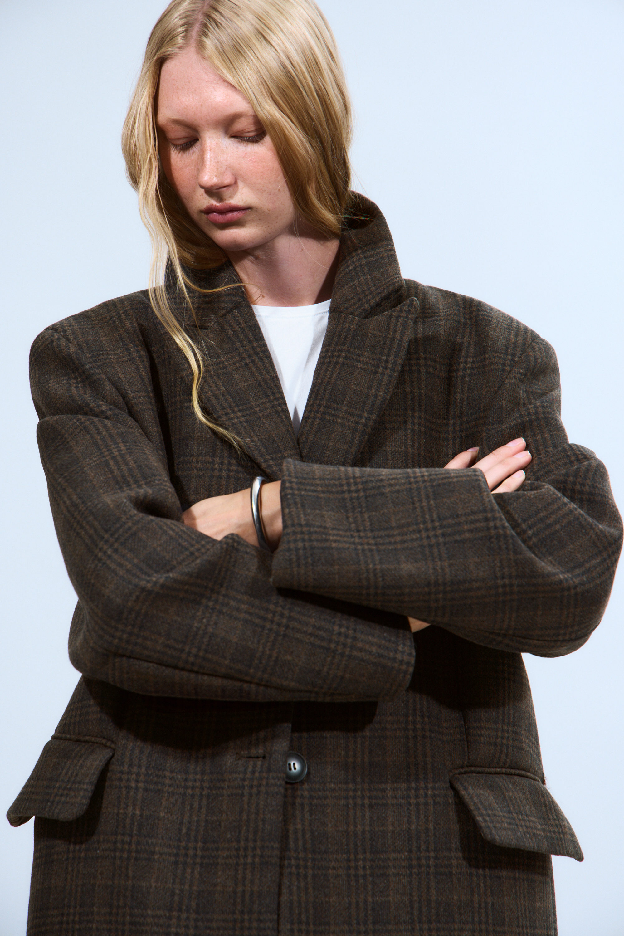 OVERSIZED WOOL-BLEND COAT - XNAUWBI