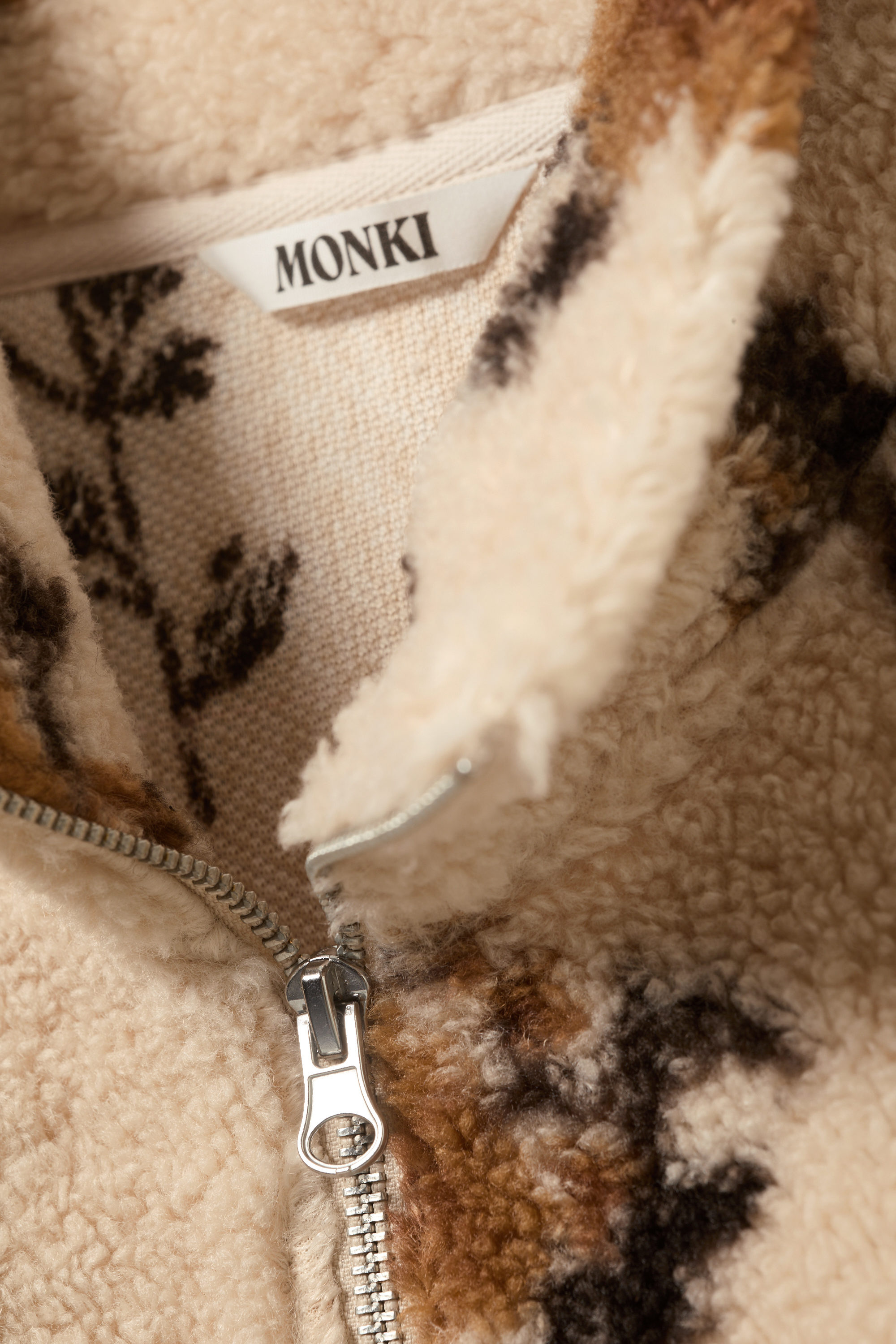 PILE FLEECE ZIP JACKET - XNAUWBI