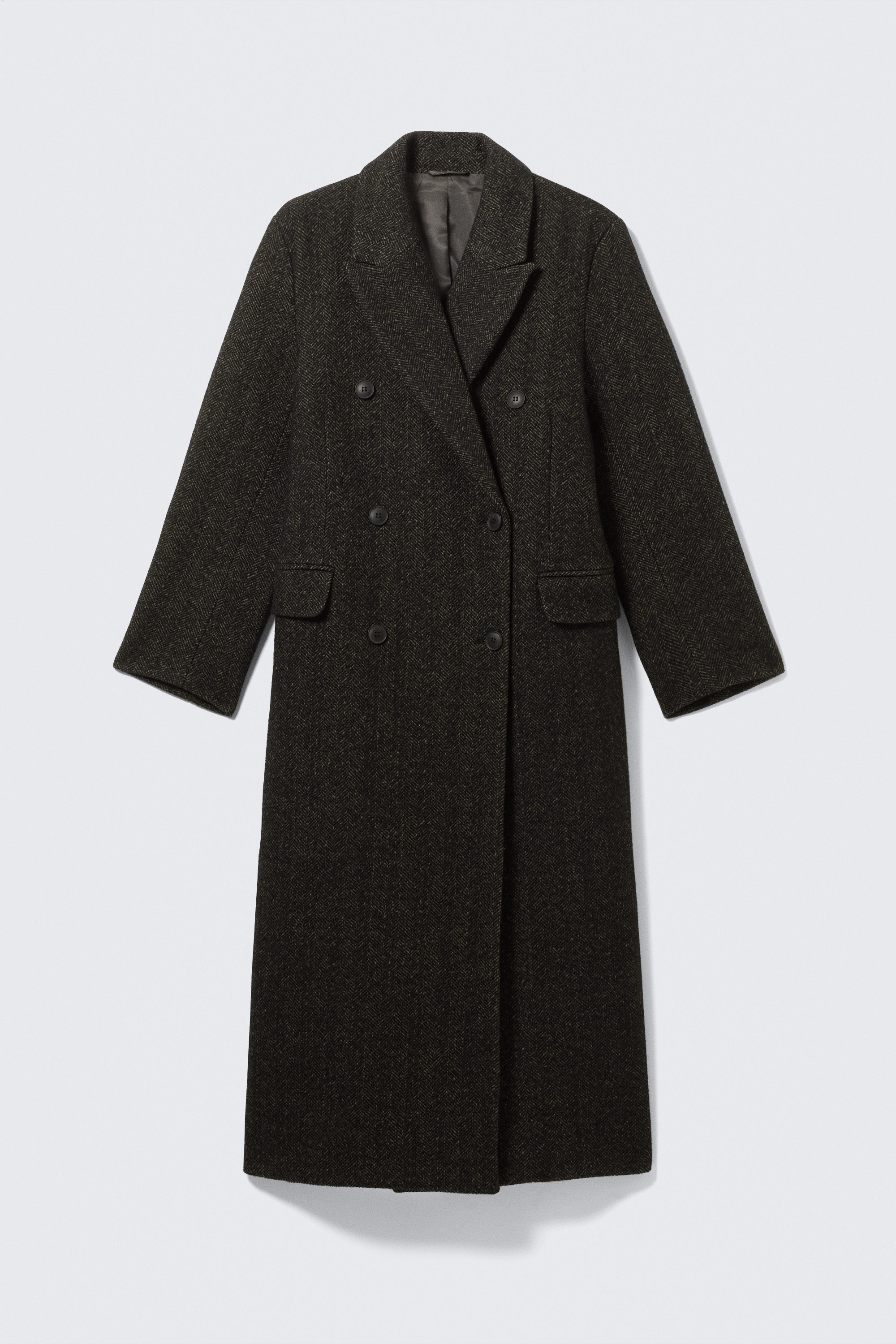 LOGAN DOUBLE-BREASTED WOOL-BLEND COAT - XNAUWBI