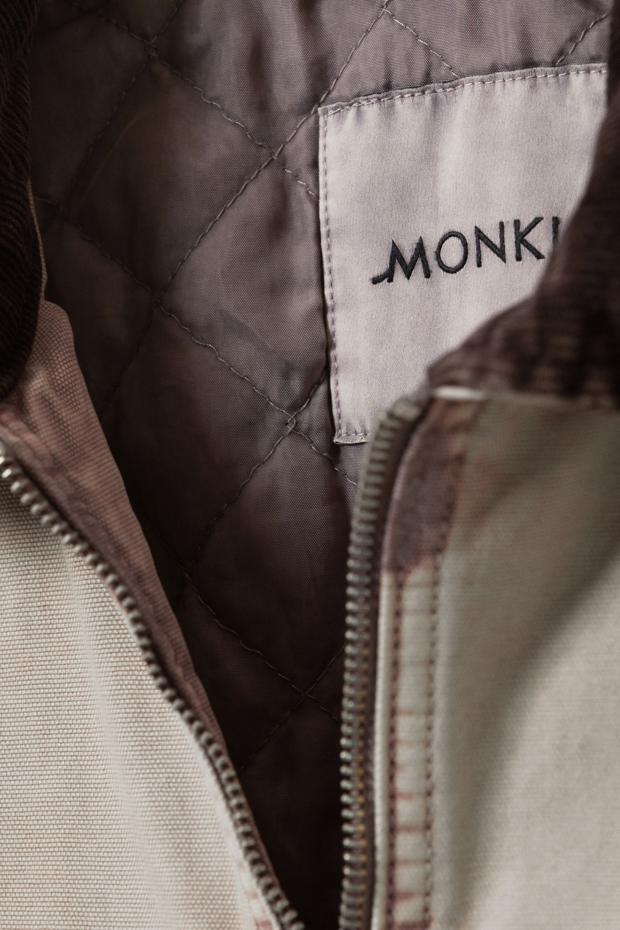 PADDED COTTON CANVAS JACKET - XNAUWBI