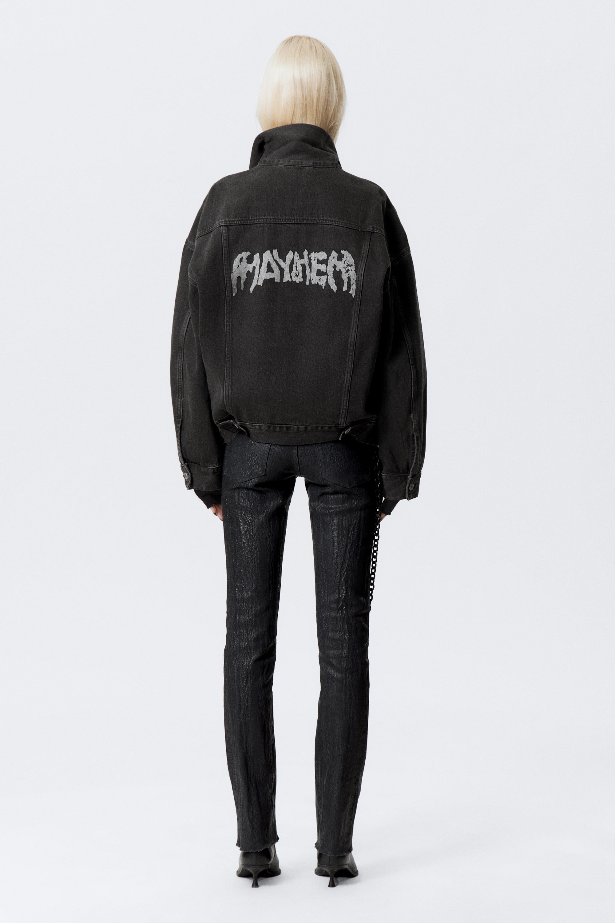 LADY GAGA DENIM JACKET - XNAUWBI