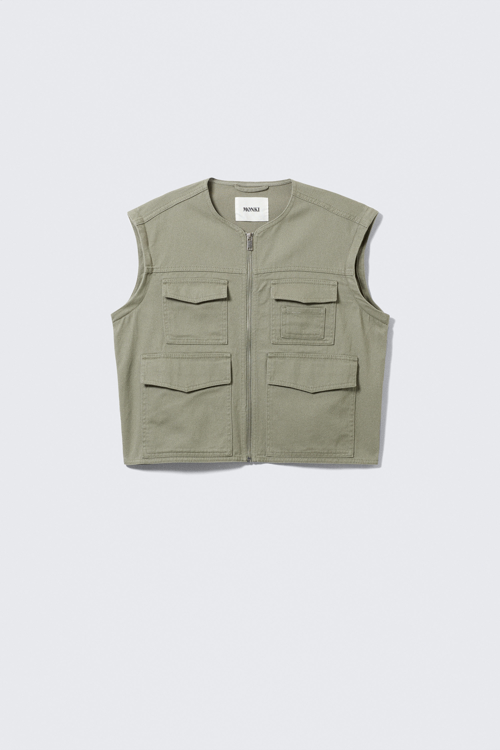 DETACHABLE SLEEVE COTTON JACKET - XNAUWBI