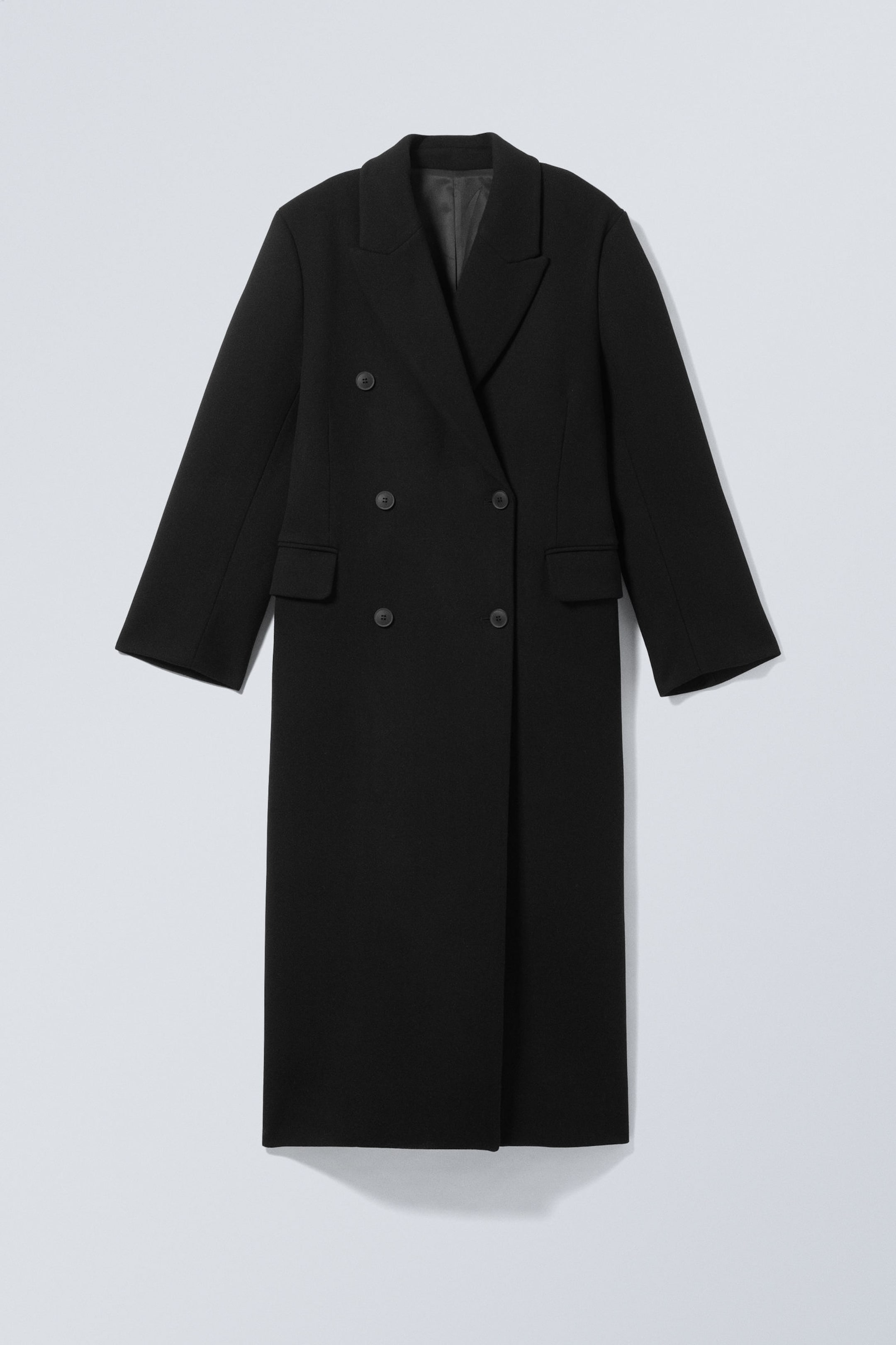 LOGAN DOUBLE-BREASTED WOOL-BLEND COAT - XNAUWBI