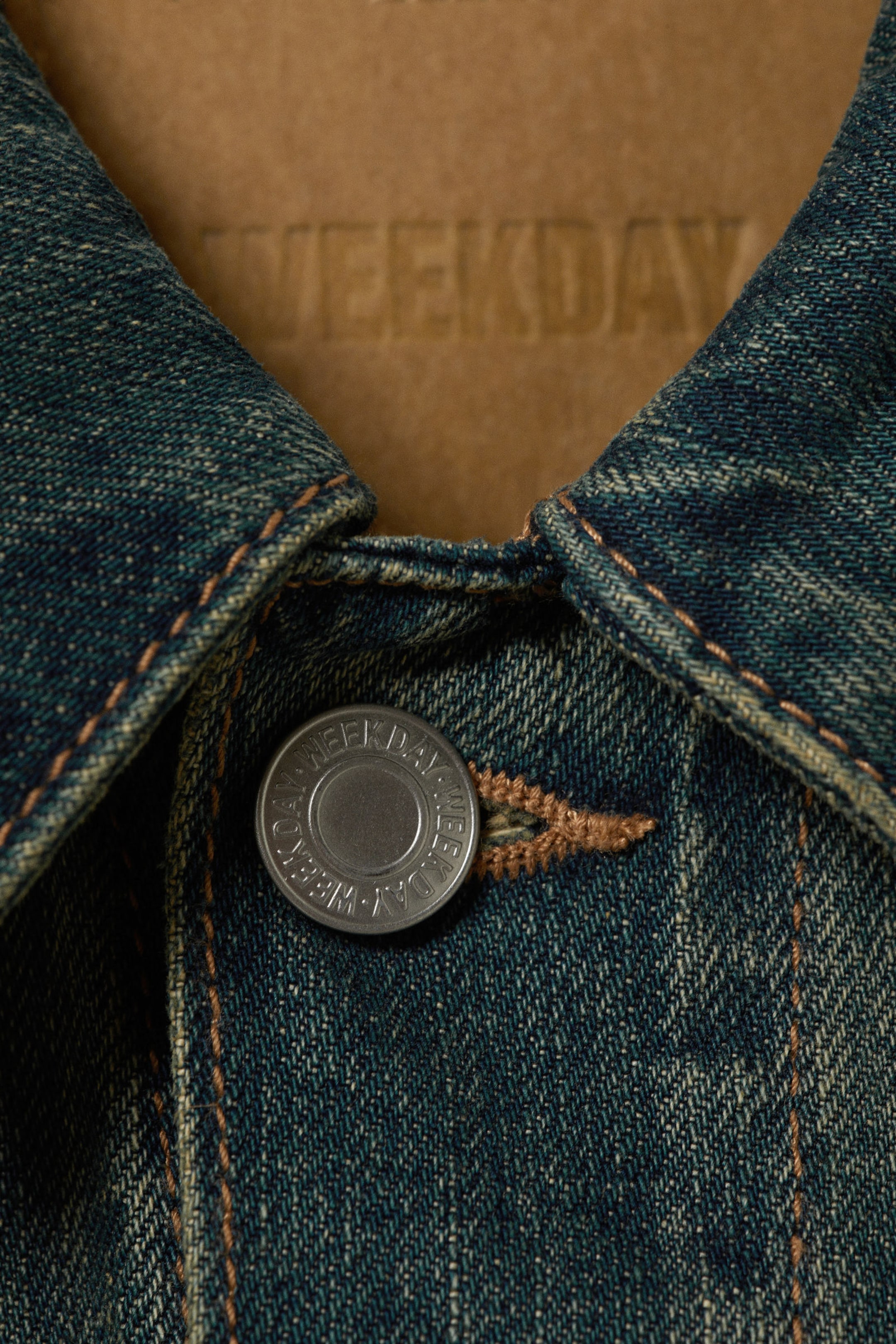 REGULAR FIT DENIM TRUCKER JACKET - XNAUWBI