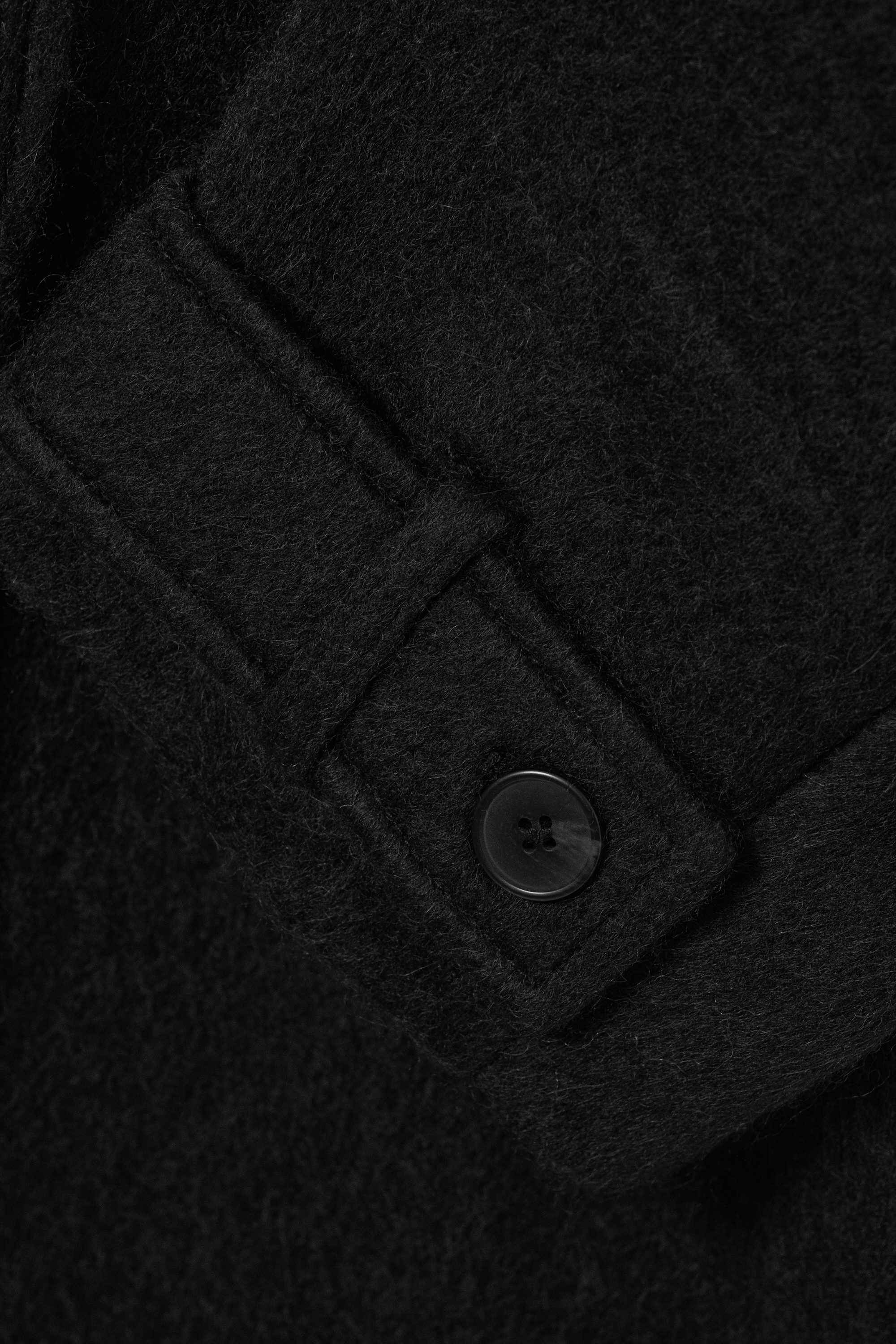 KNEE-LENGTH SINGLE-BREASTED COAT - XNAUWBI