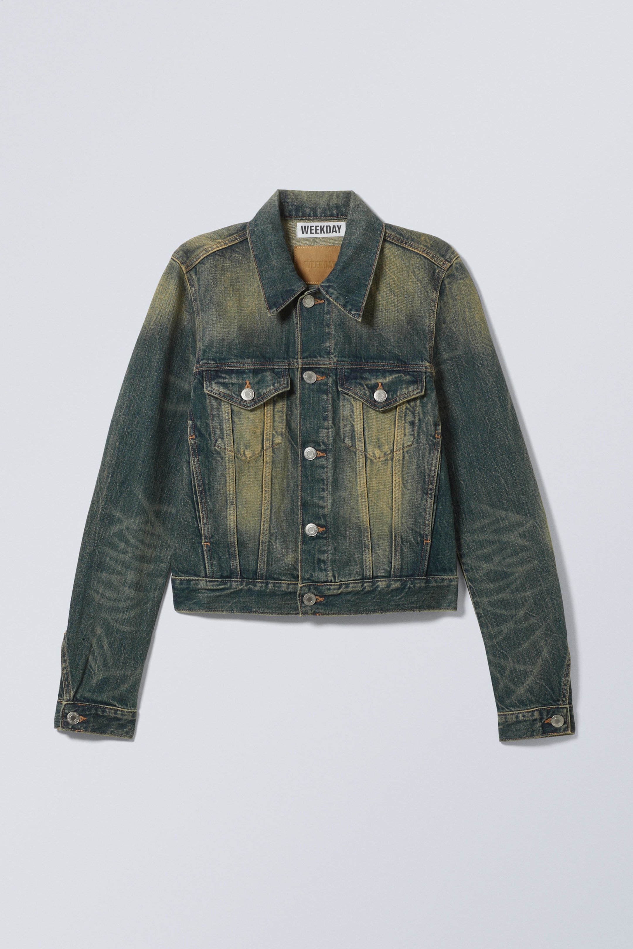 REGULAR FIT DENIM TRUCKER JACKET - XNAUWBI