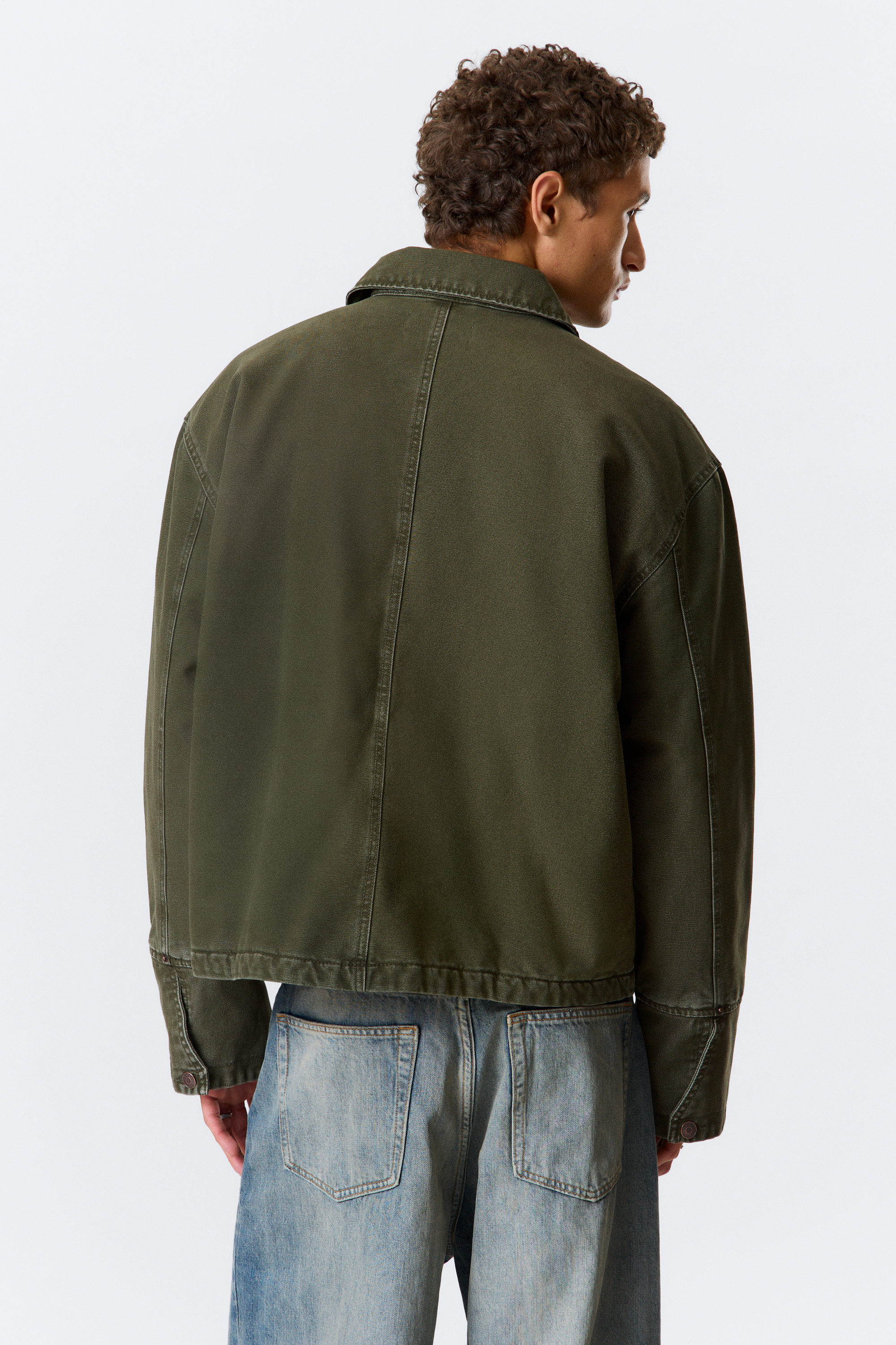 RELAXED WASHED UTILITY JACKET - XNAUWBI