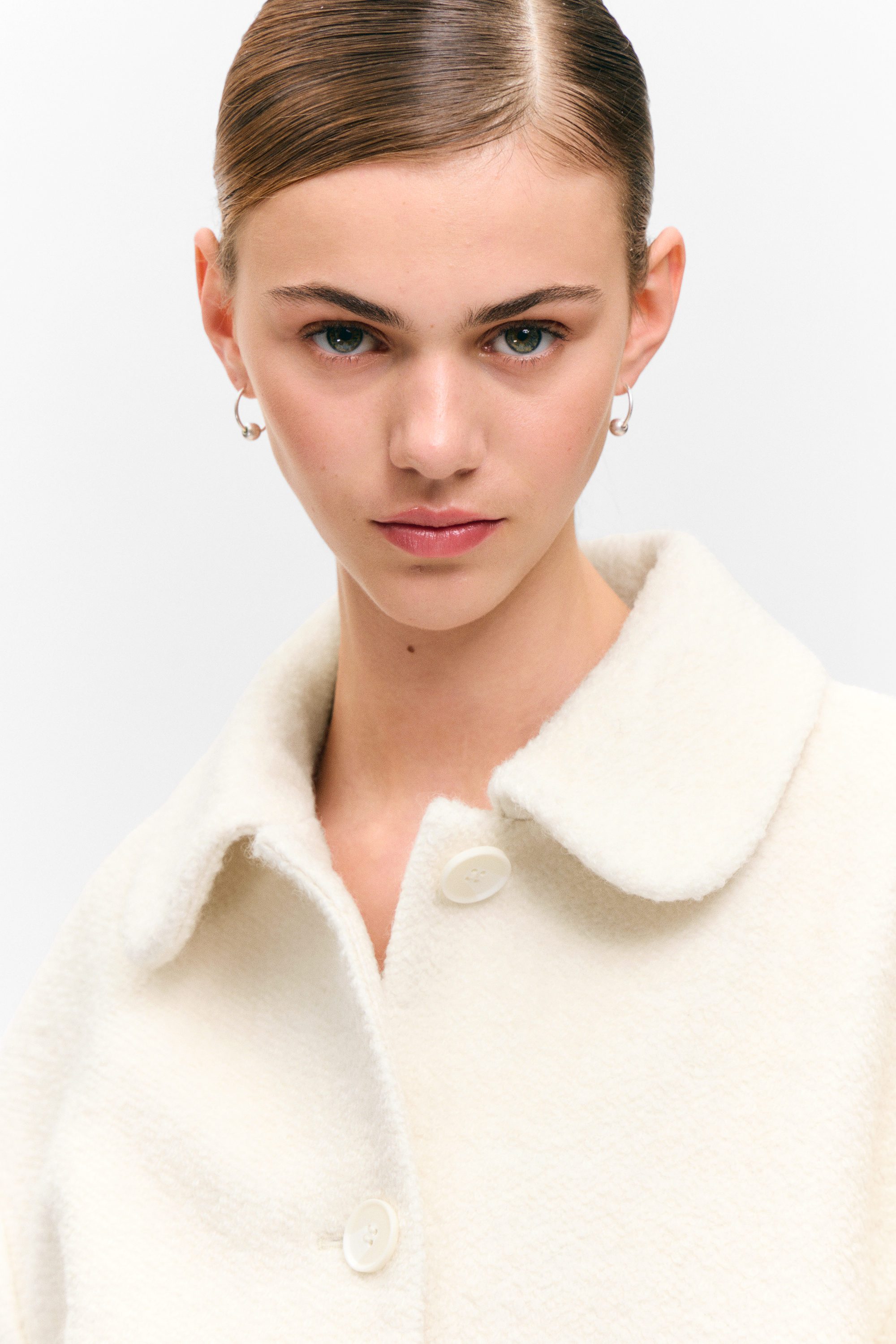 SINGLE-BREASTED WOOL BLEND JACKET - XNAUWBI