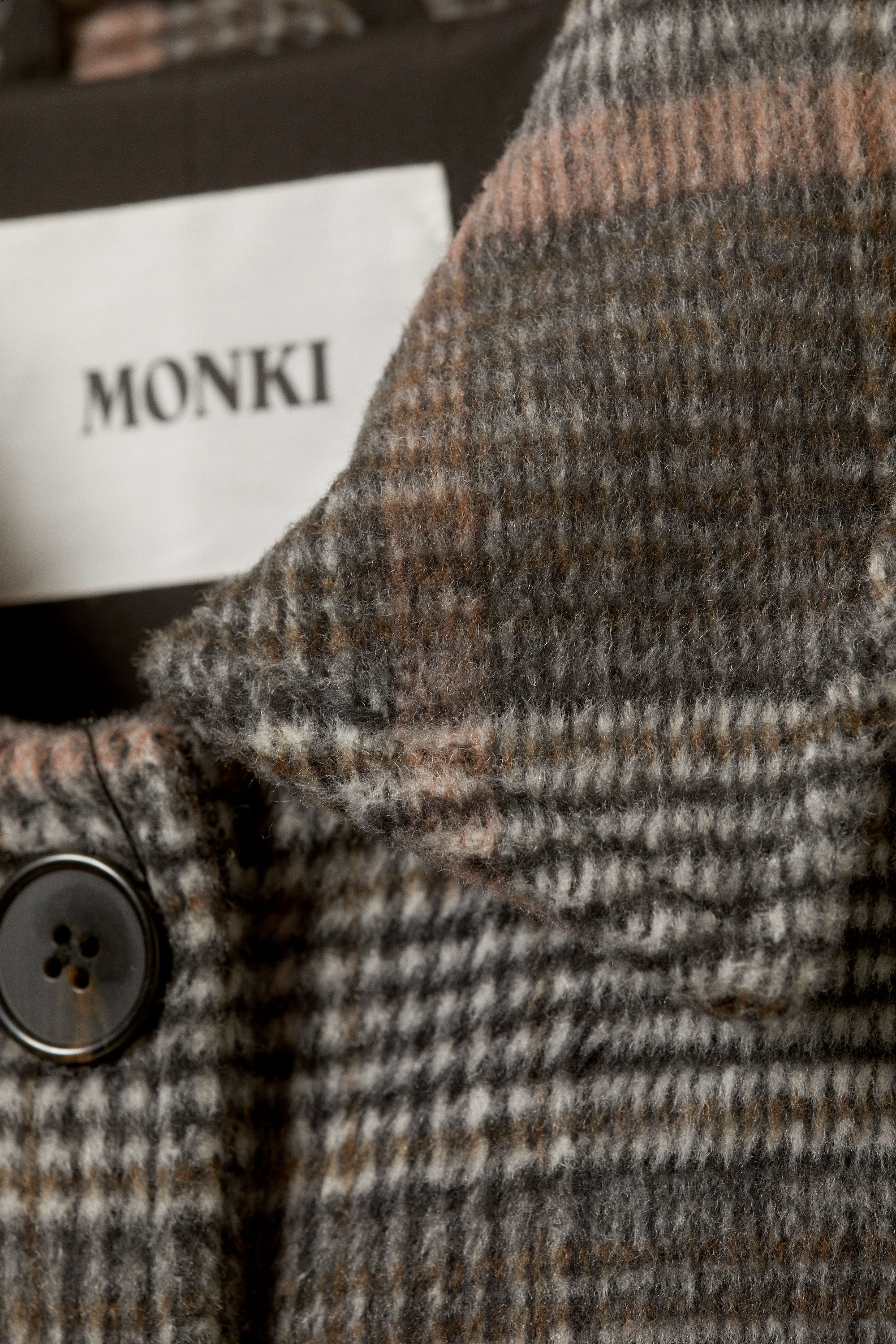 KNEE-LENGTH SINGLE-BREASTED COAT - XNAUWBI