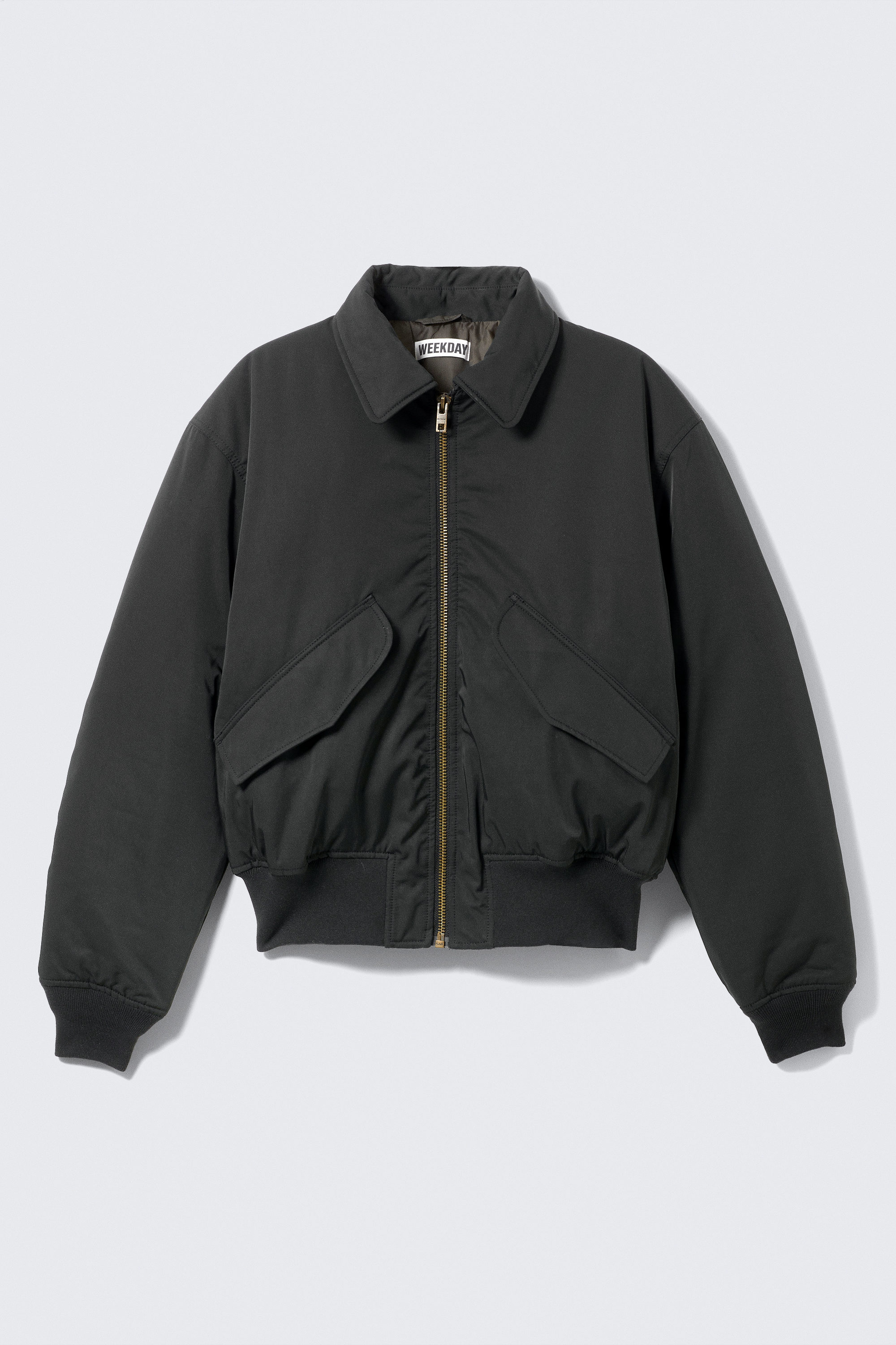 PADDED TWILL BOMBER JACKET - XNAUWBI